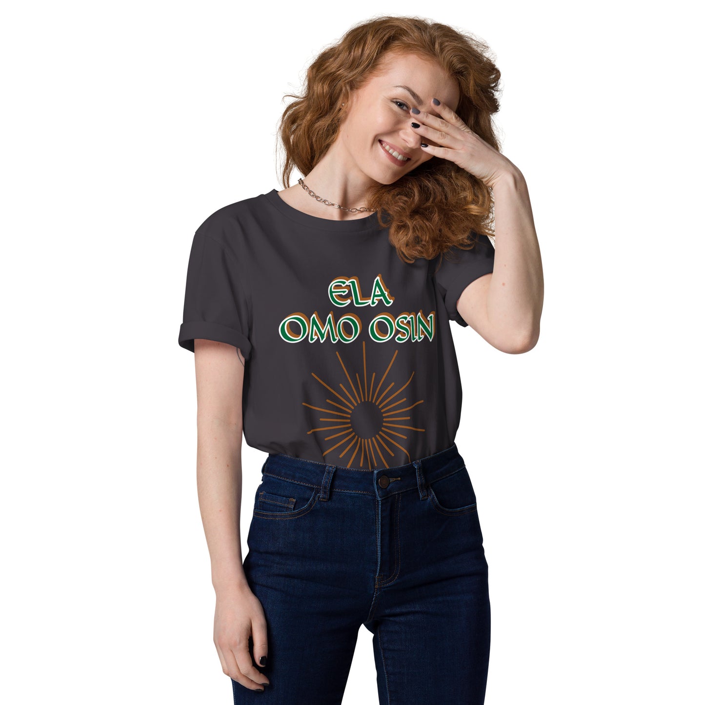 ELA Omo Osin Isese Unisex organic cotton t-shirt