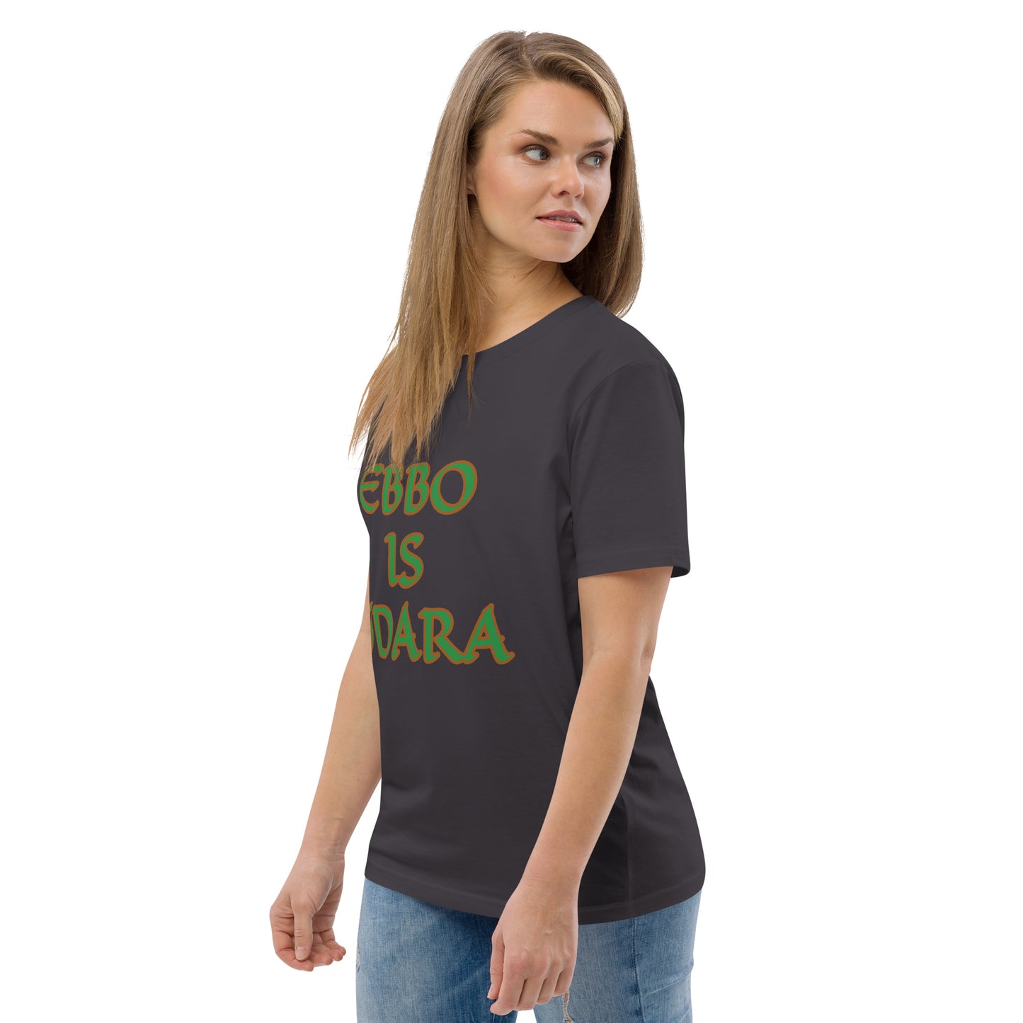 Ebbo is Odara Isese Unisex organic cotton t-shirt