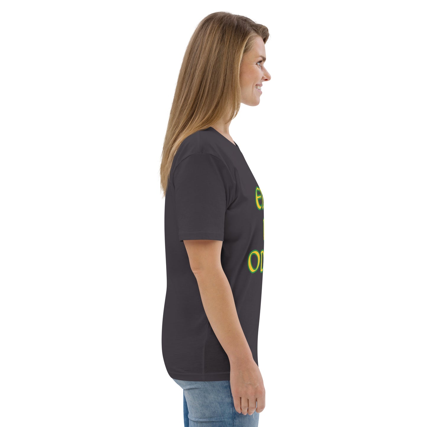 Ebbo is Odara Lucumi Unisex organic cotton t-shirt