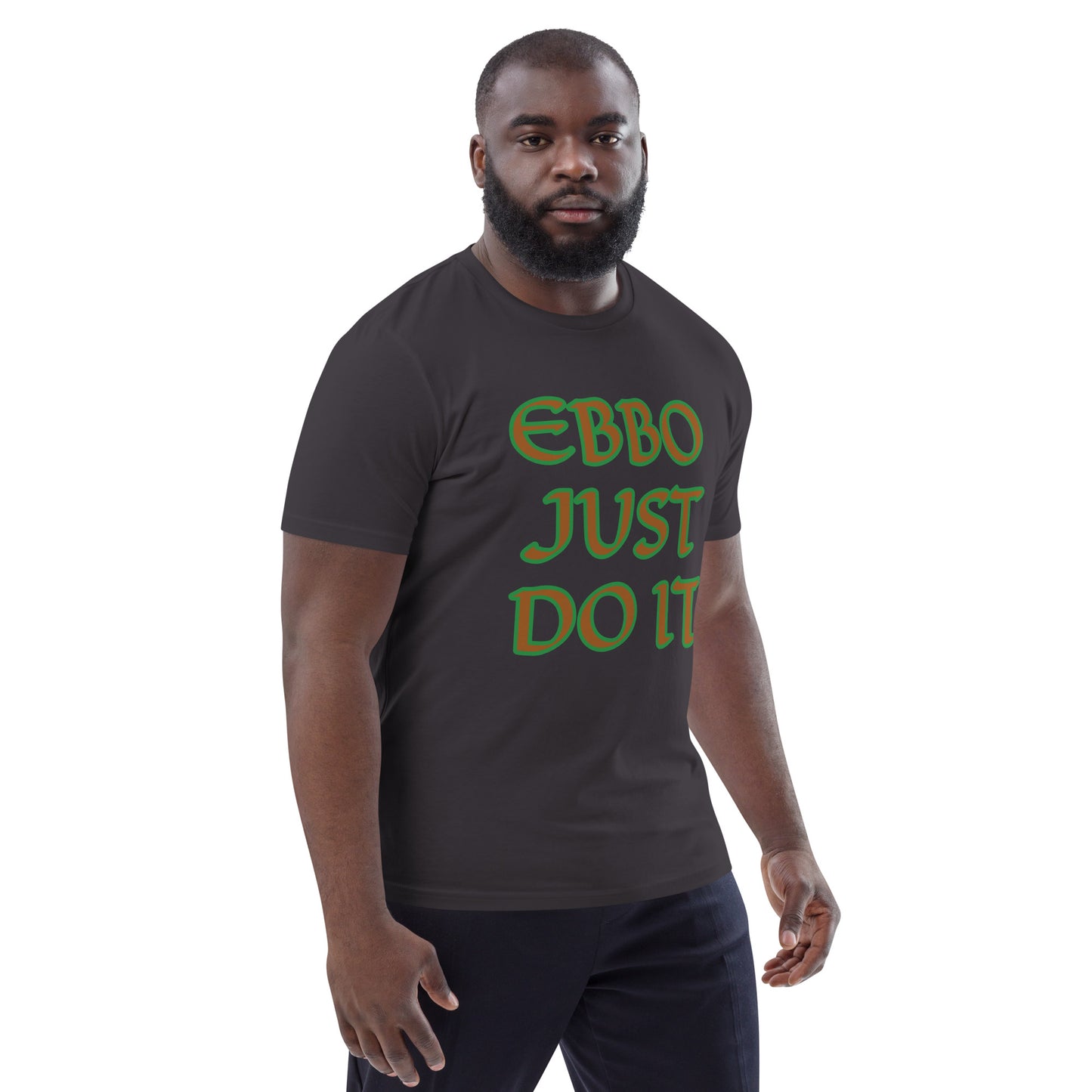 Ebbo Just Do It Isese reverse Unisex organic cotton t-shirt