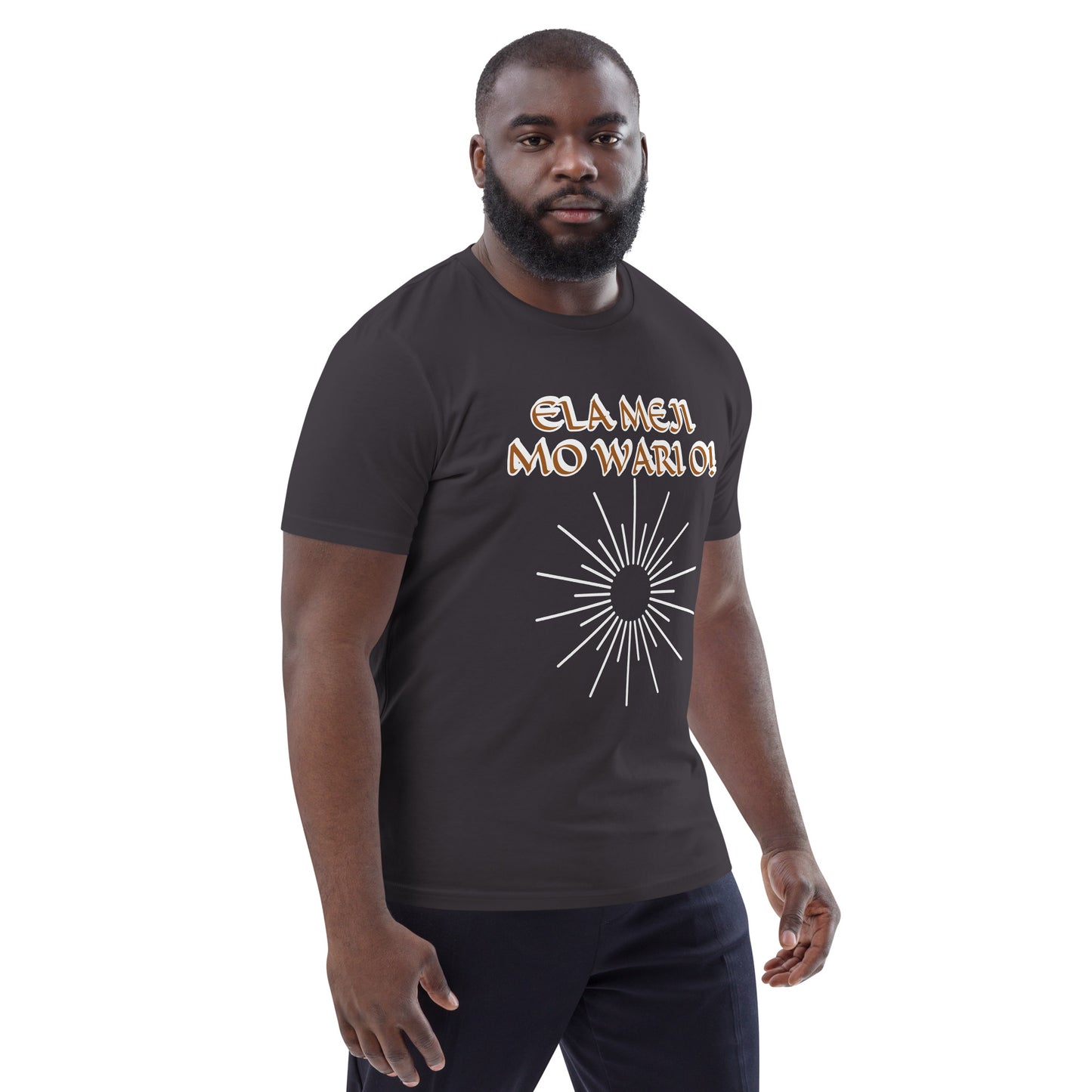 ELA Meji Reverse Unisex organic cotton t-shirt