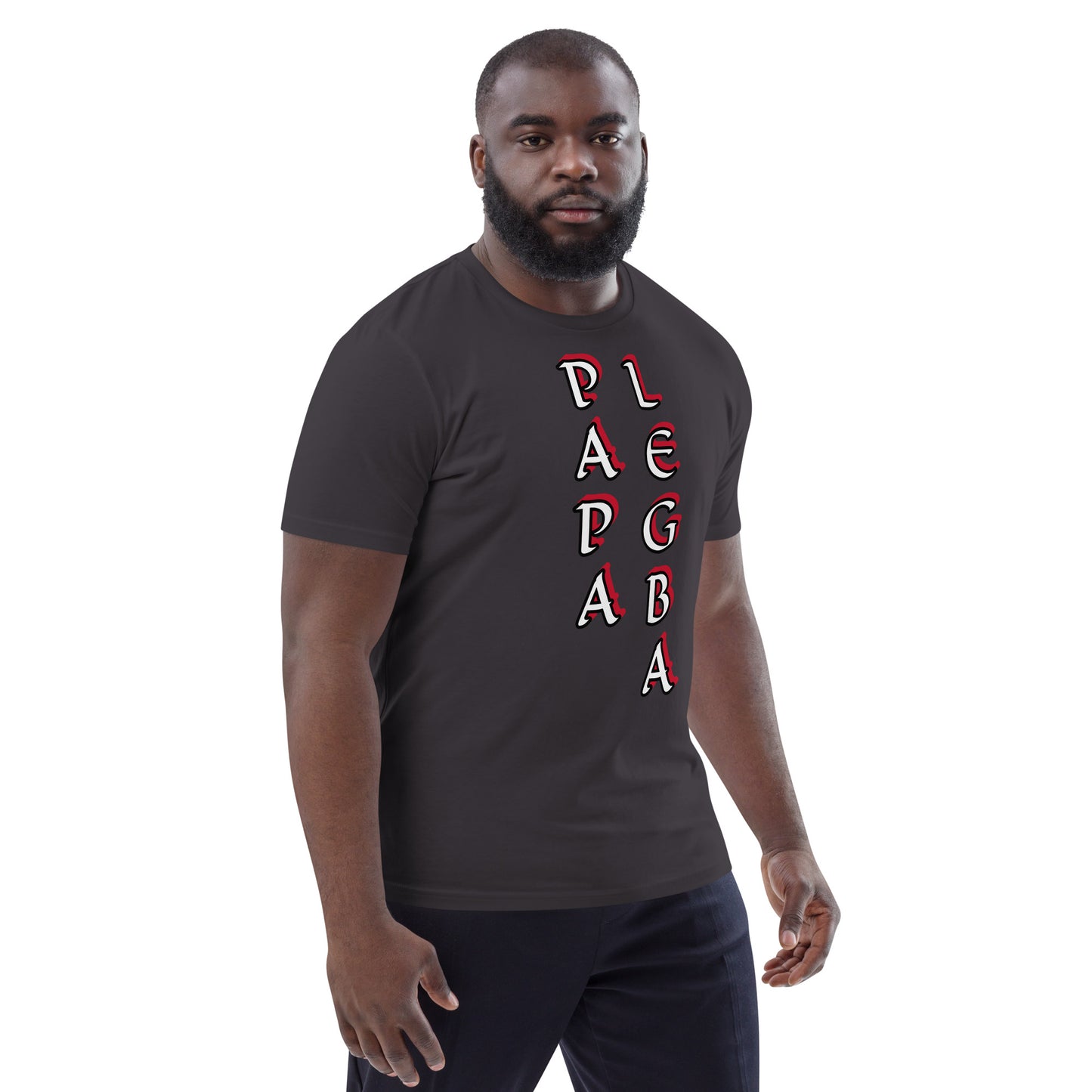 Papa Legba Vertical 1 Unisex organic cotton t-shirt