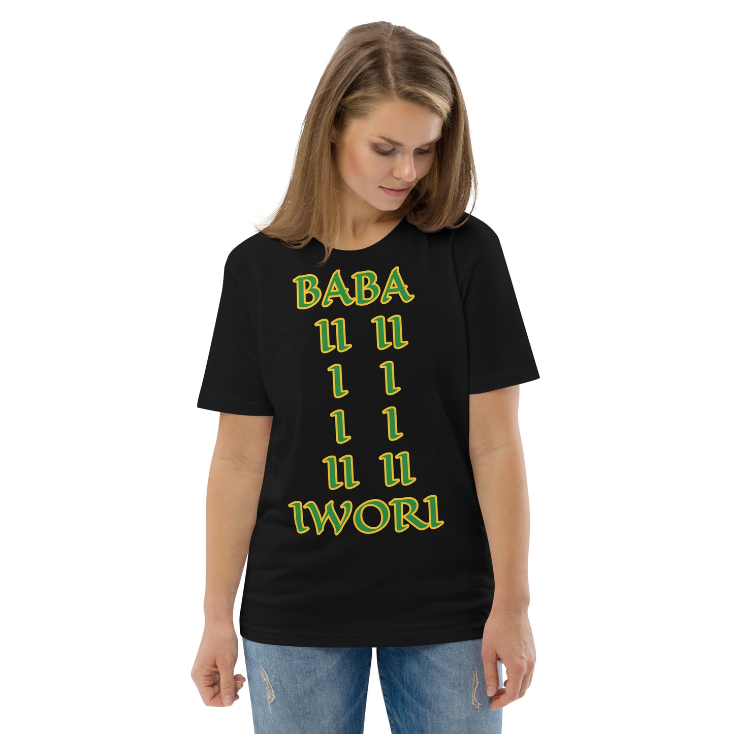 Baba Iwori Lucumi Unisex organic cotton t-shirt