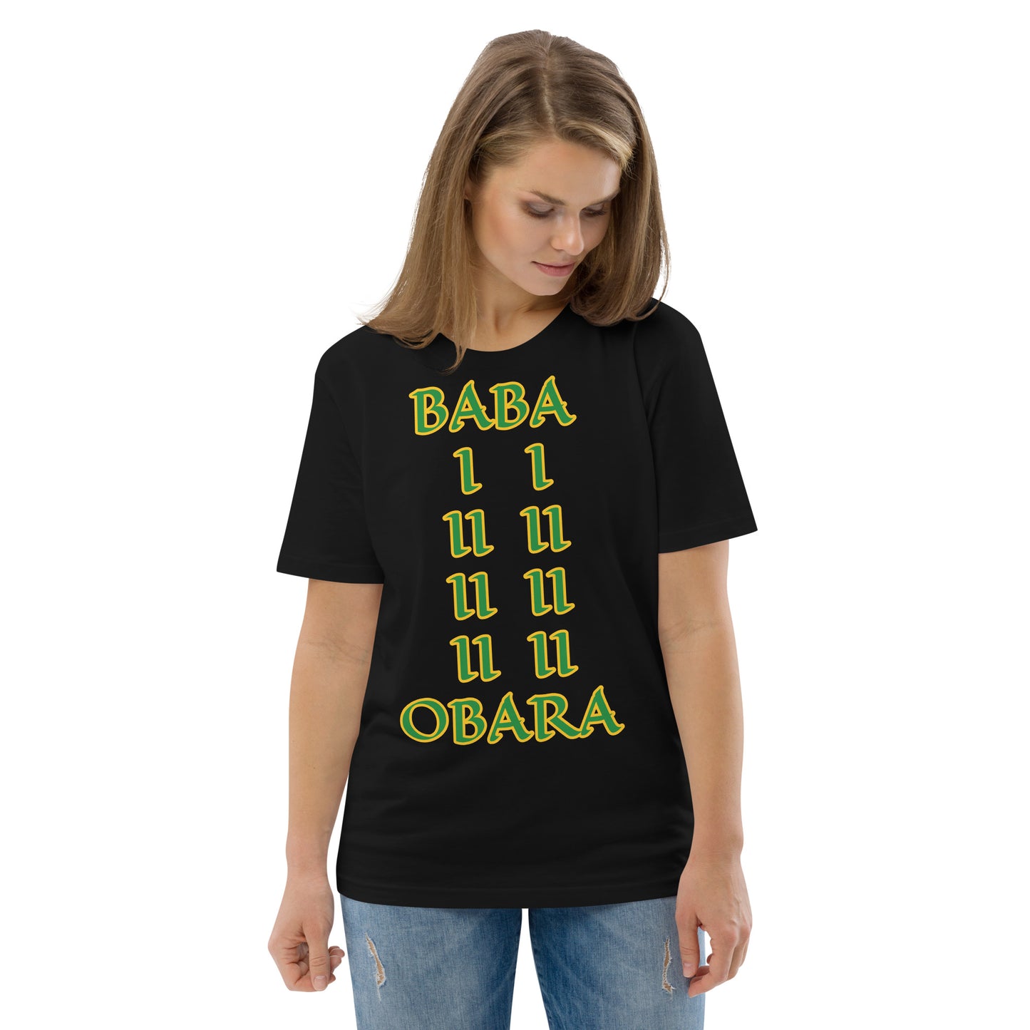 Baba Obara Lucumi Unisex organic cotton t-shirt