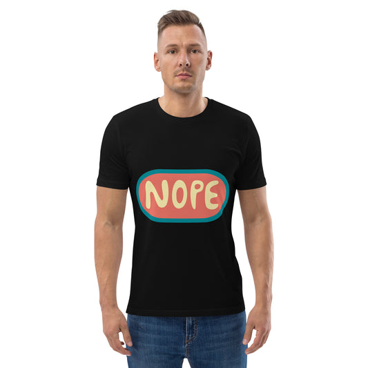 Nope Unisex organic cotton t-shirt