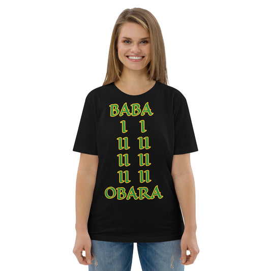 Baba Obara Lucumi Unisex organic cotton t-shirt