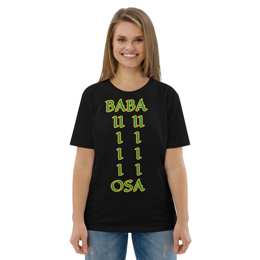 Baba Osa Lucumi Unisex organic cotton t-shirt