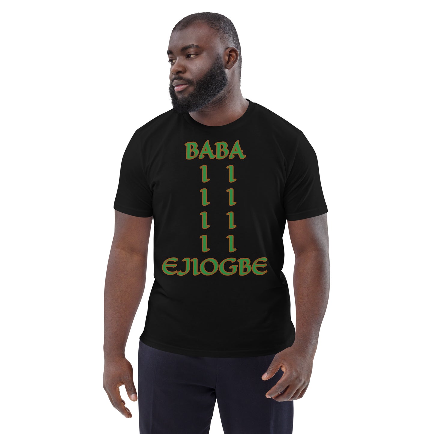 Baba EjiOgbe Isese Unisex organic cotton t-shirt