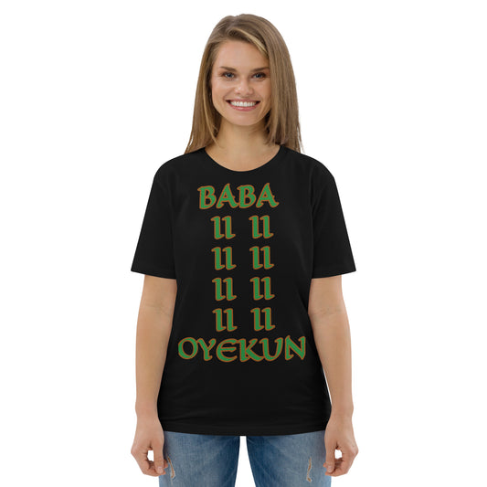 Baba Oyekun Isese Unisex organic cotton t-shirt