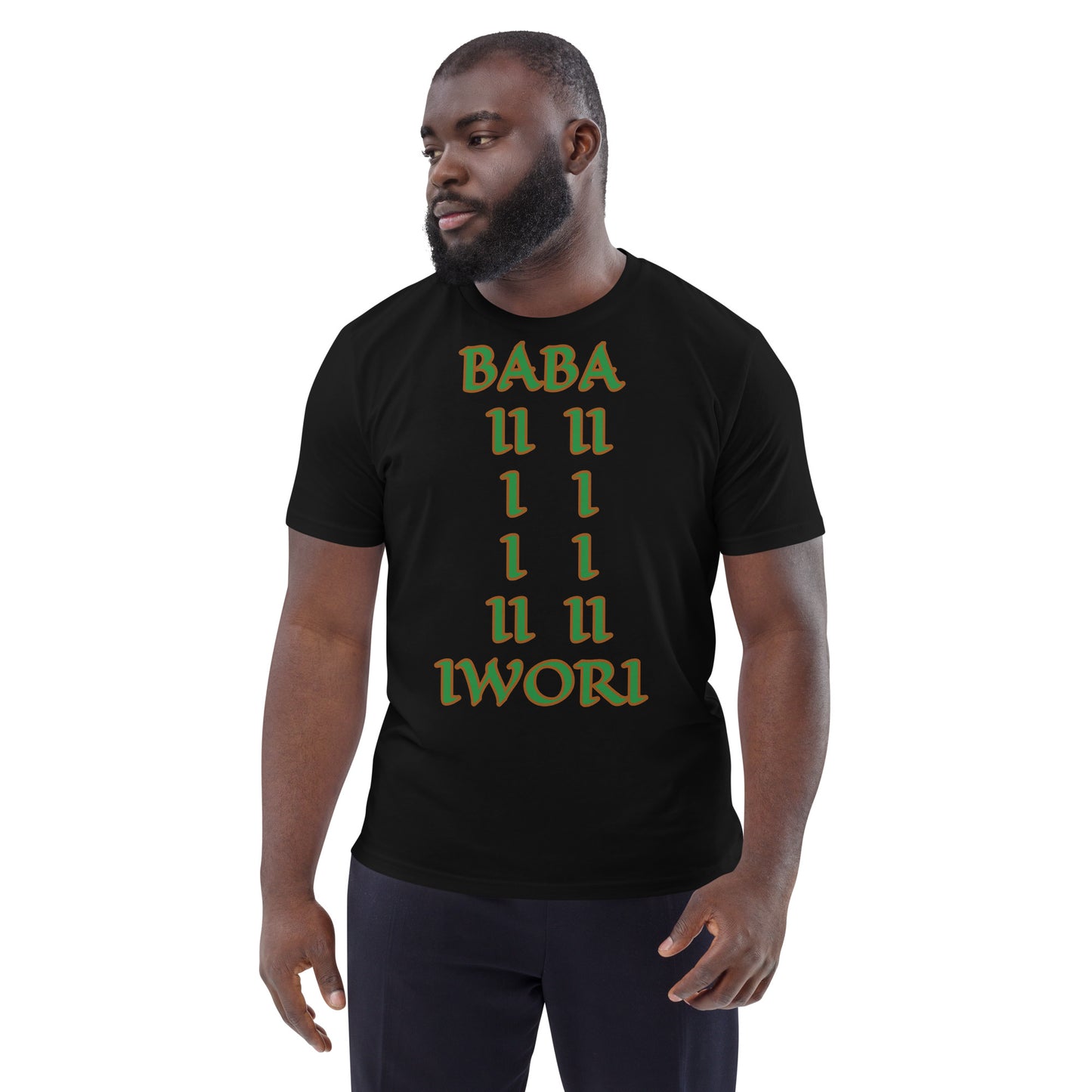 Baba Iwori Isese Unisex organic cotton t-shirt