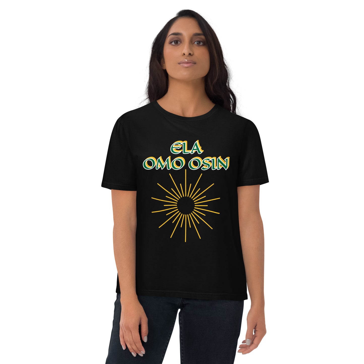 ELA Omo Osin Lucumi Unisex organic cotton t-shirt