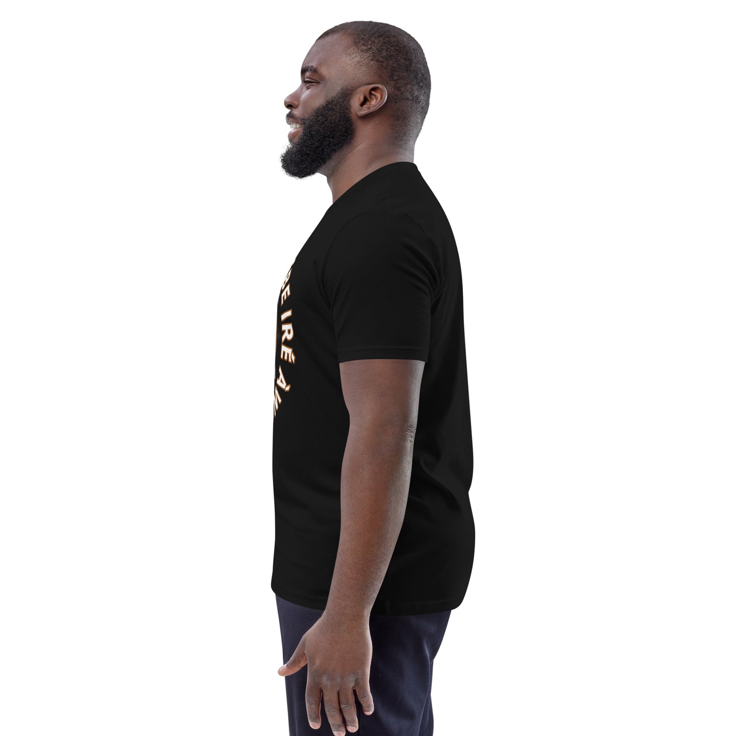 Egbe Ire Awo signature logo 1 Unisex organic cotton t-shirt