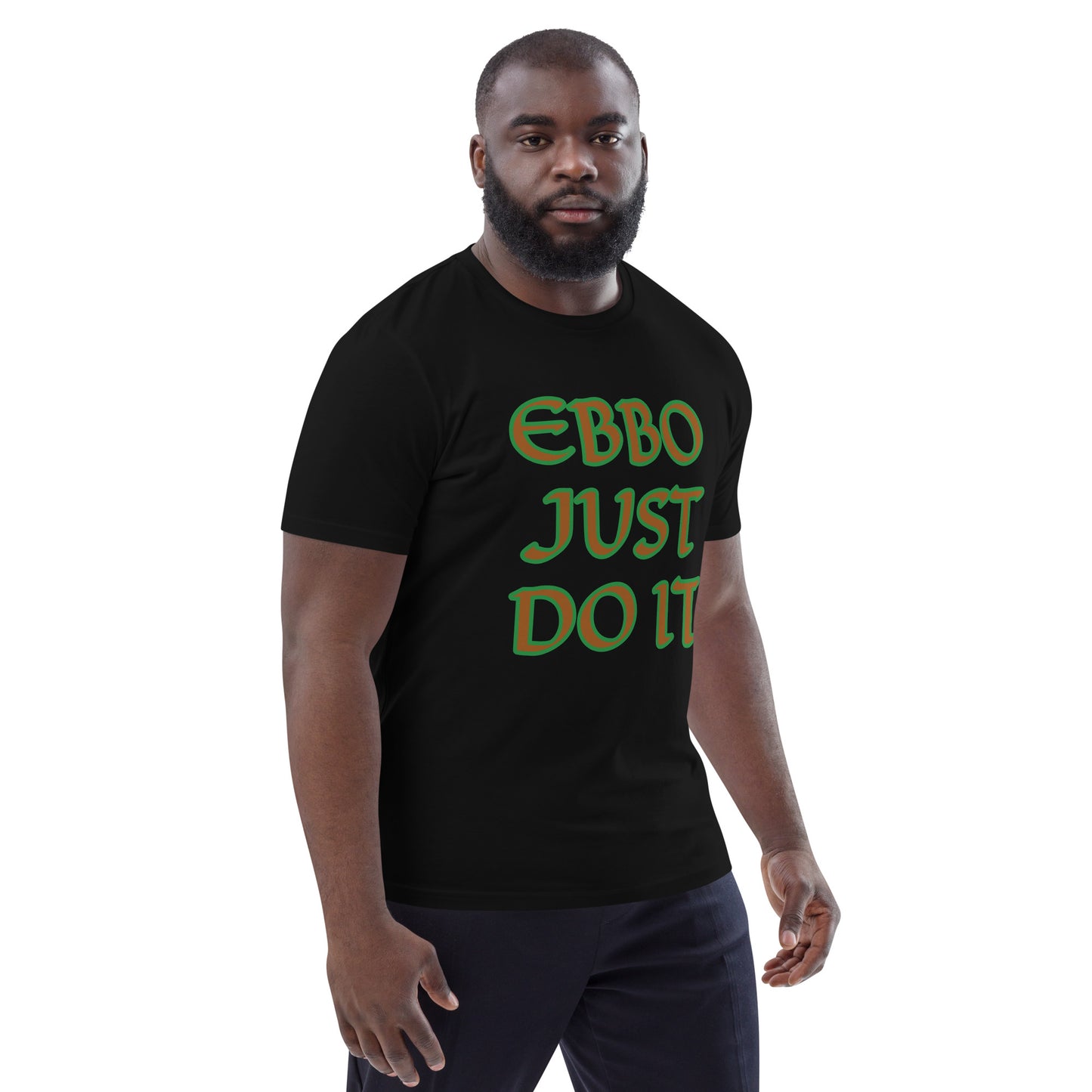 Ebbo Just Do It Isese reverse Unisex organic cotton t-shirt