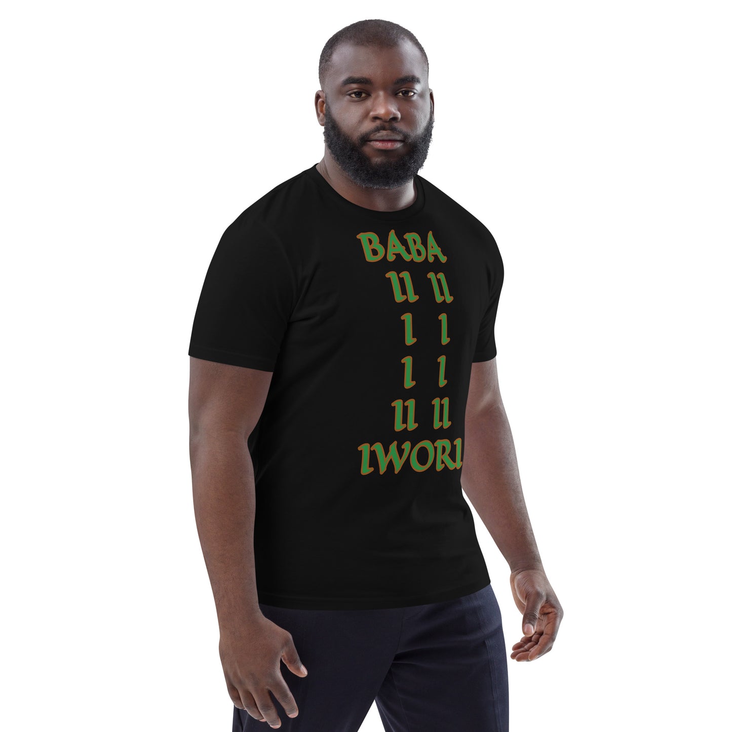 Baba Iwori Isese Unisex organic cotton t-shirt