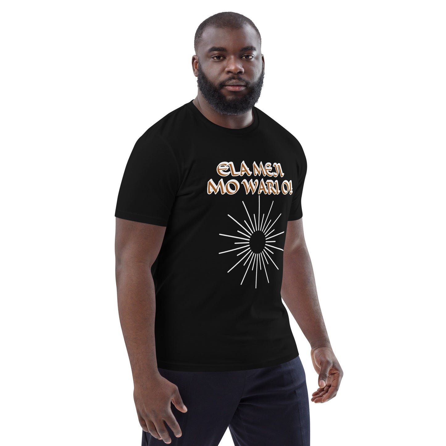 ELA Meji Reverse Unisex organic cotton t-shirt