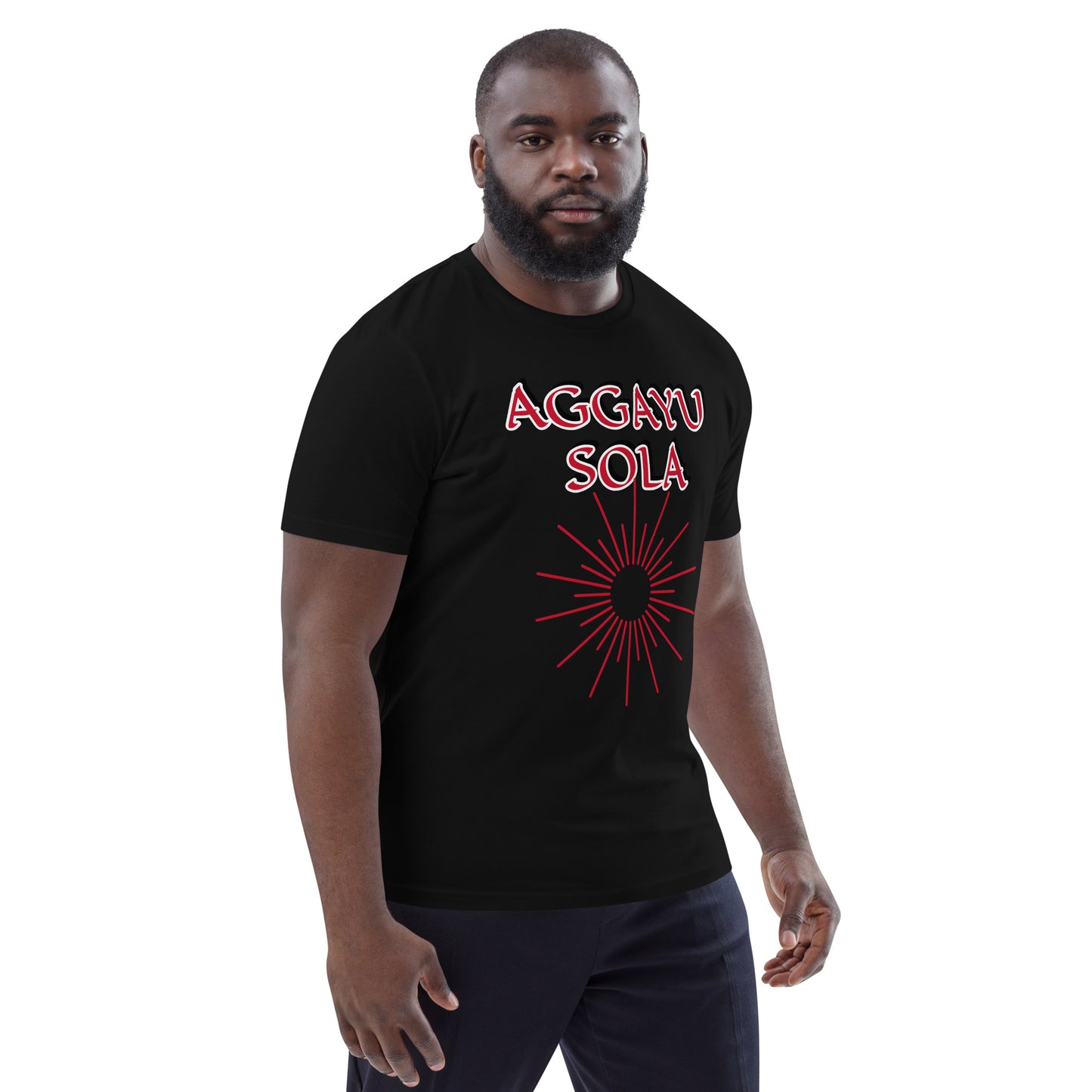 Aggayu Sola 1 Unisex organic cotton t-shirt