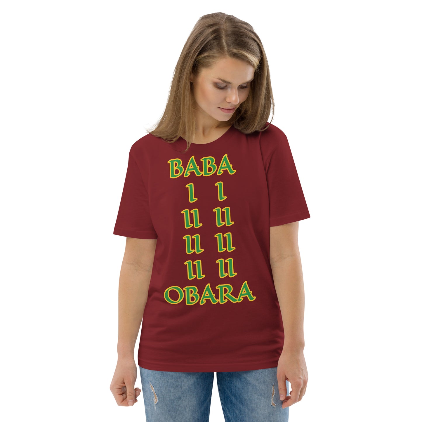 Baba Obara Lucumi Unisex organic cotton t-shirt