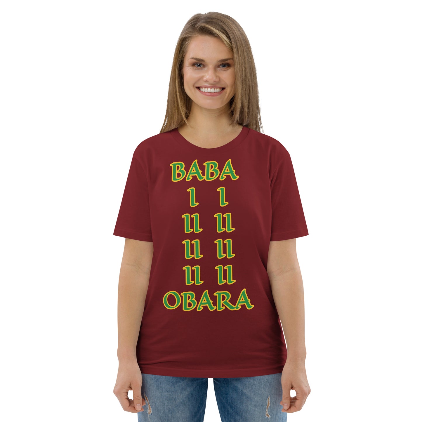 Baba Obara Lucumi Unisex organic cotton t-shirt