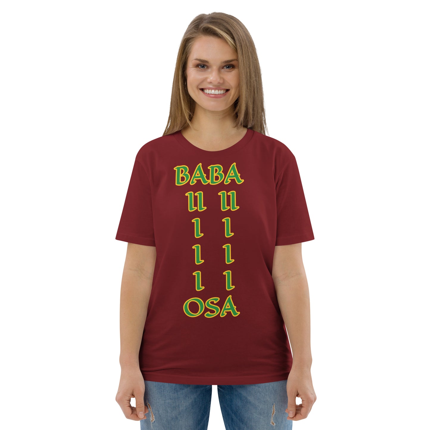 Baba Osa Lucumi Unisex organic cotton t-shirt