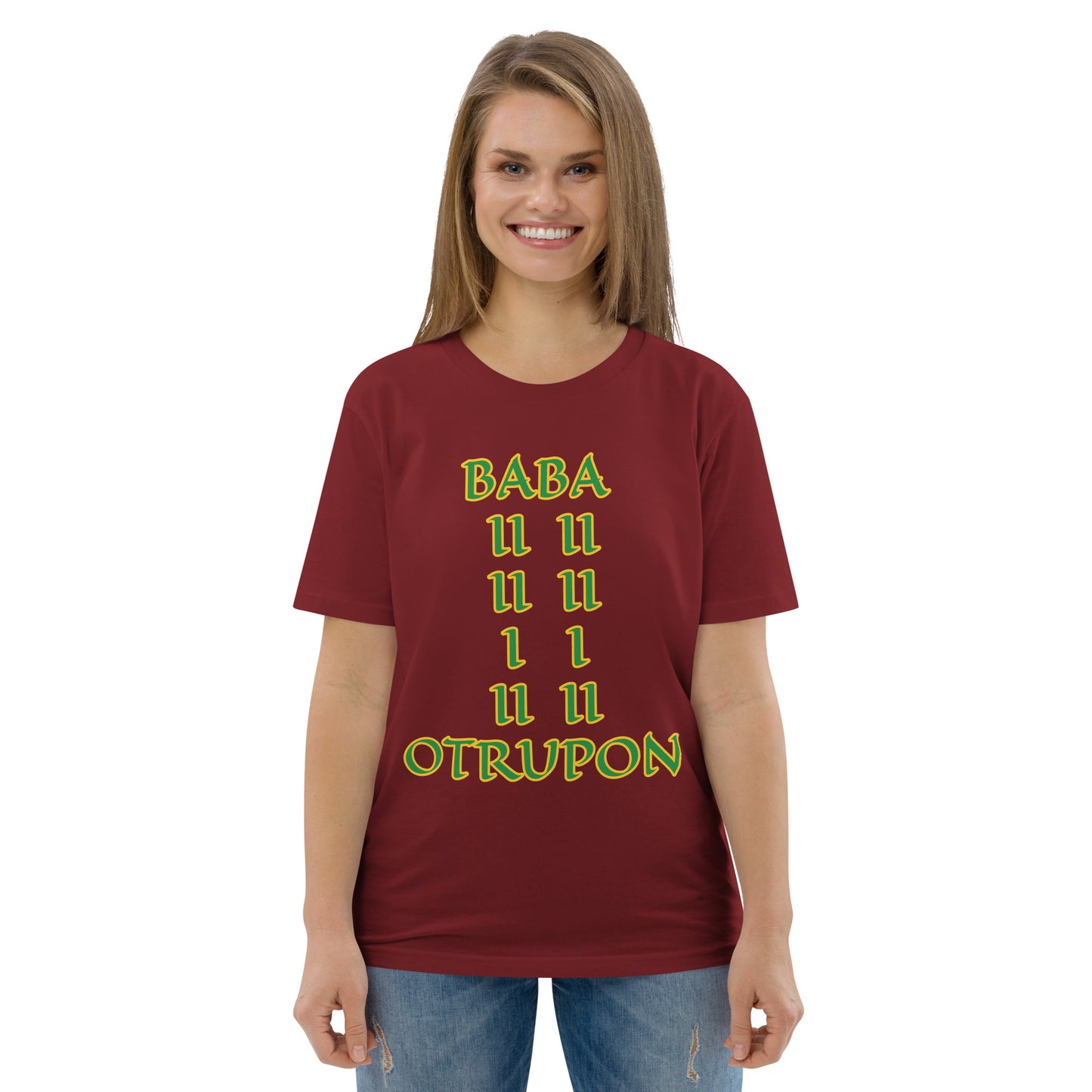 Baba Otrupon Lucumi Unisex organic cotton t-shirt