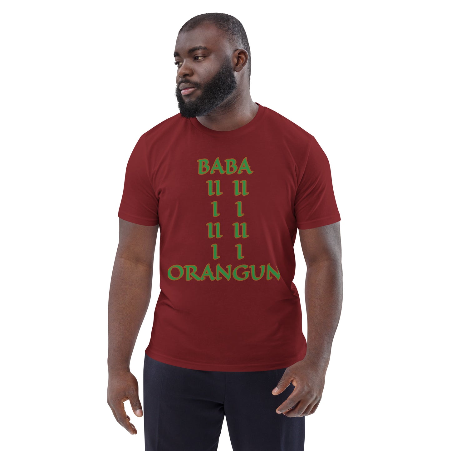 Baba Orangun Isese Unisex organic cotton t-shirt