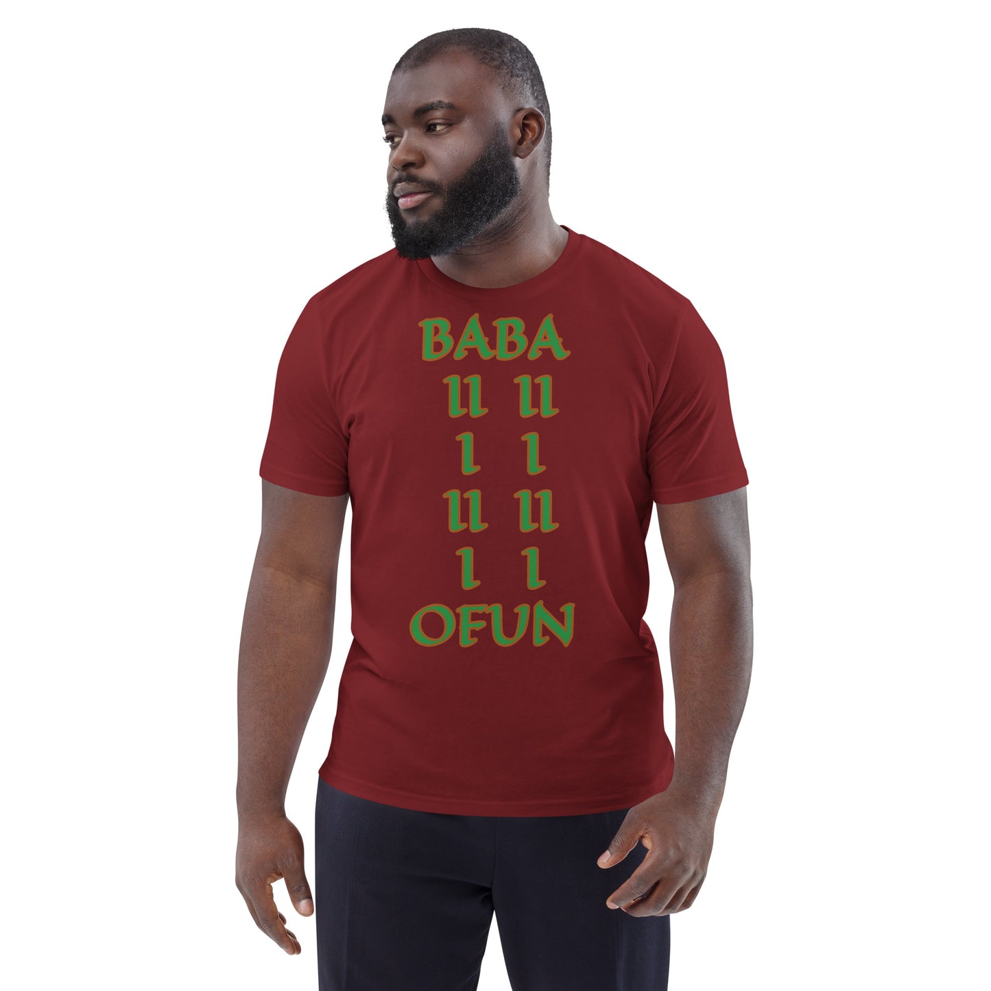 Baba Ofun  Isese Unisex organic cotton t-shirt