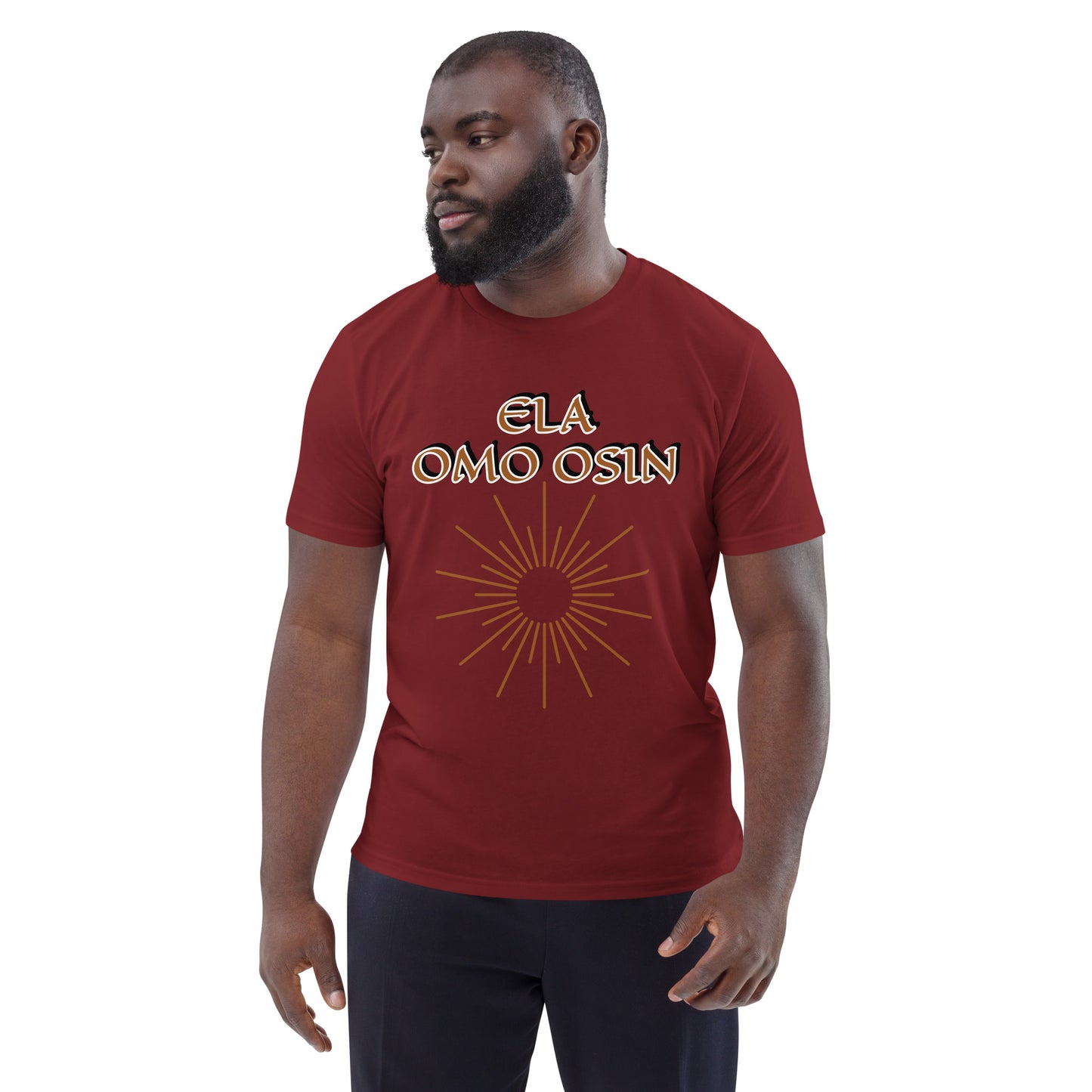 ELA Omo Osin 1 Unisex organic cotton t-shirt