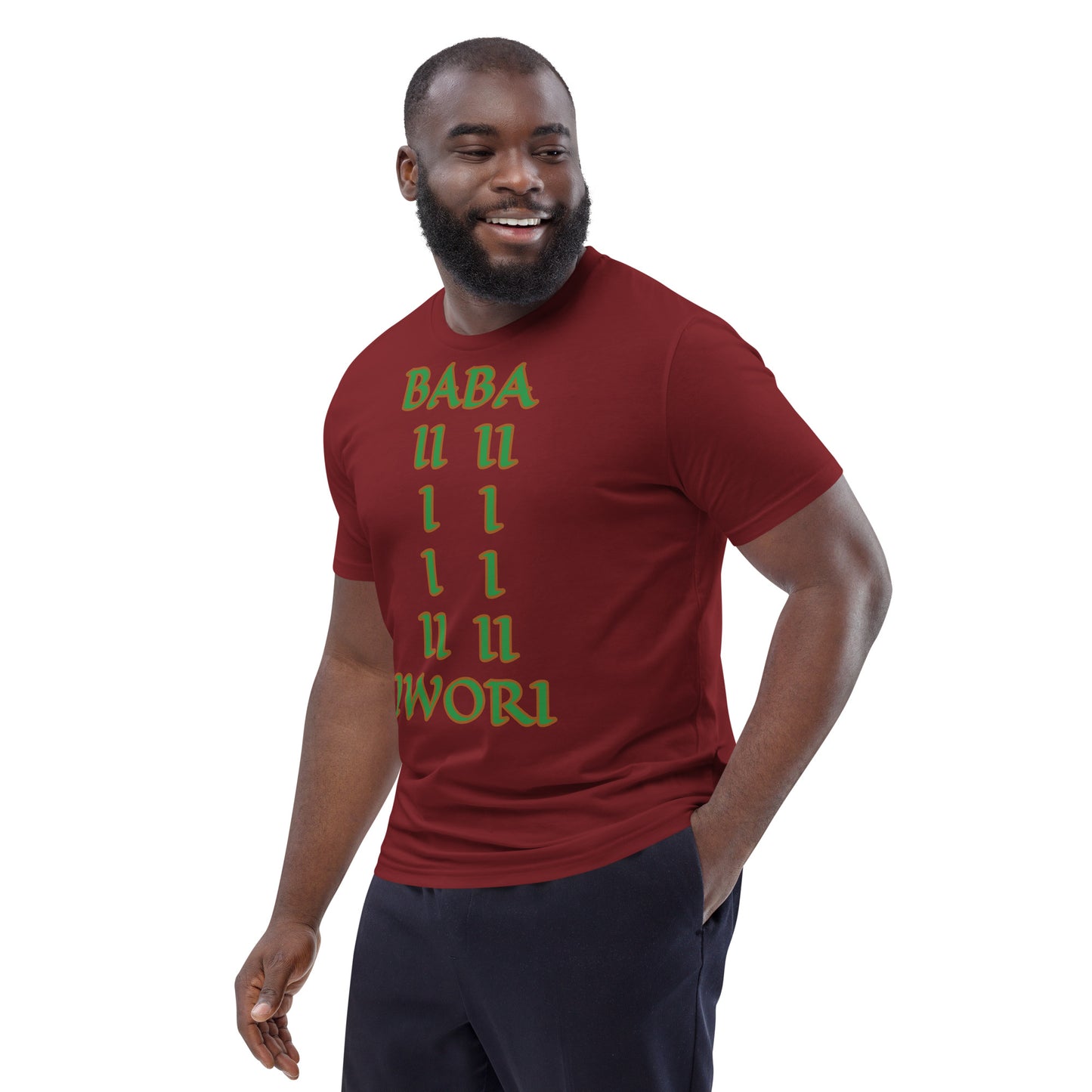 Baba Iwori Isese Unisex organic cotton t-shirt