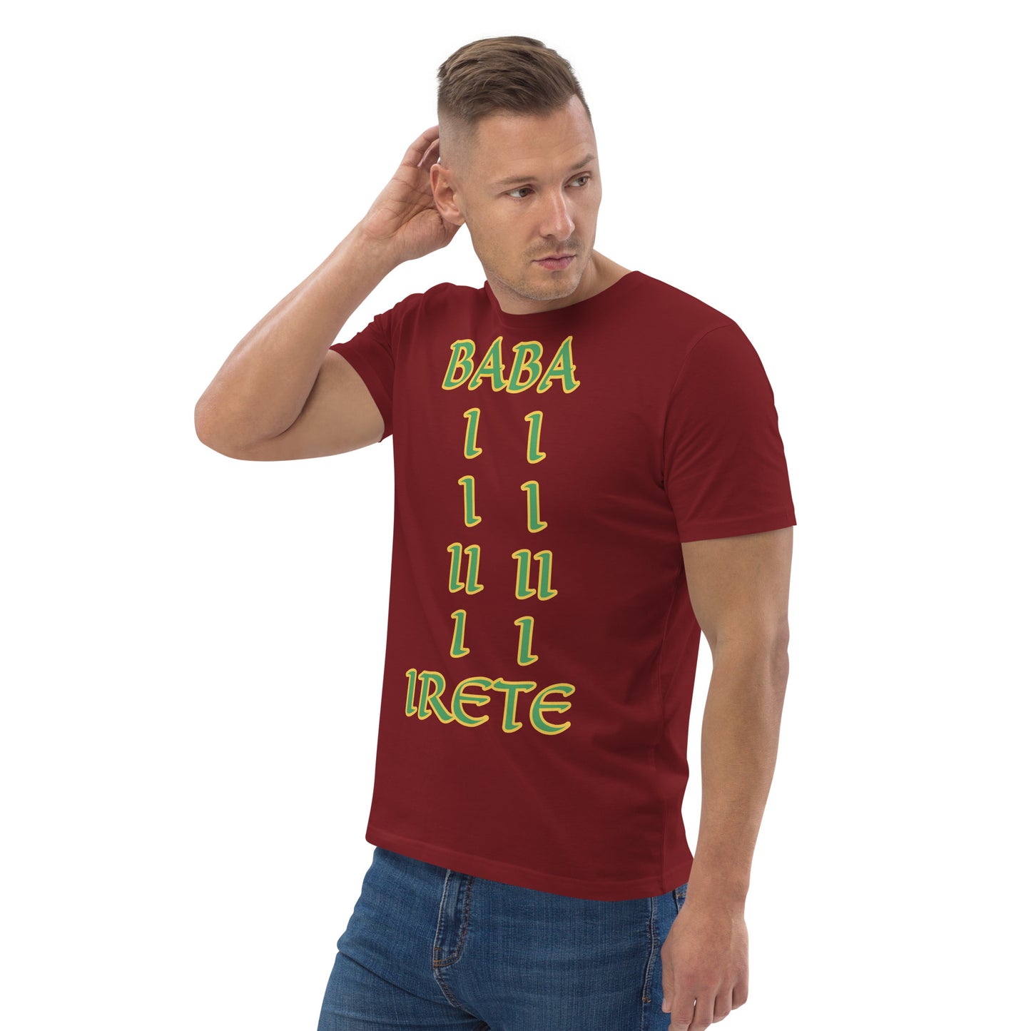 Baba Irete Lucumi Unisex organic cotton t-shirt