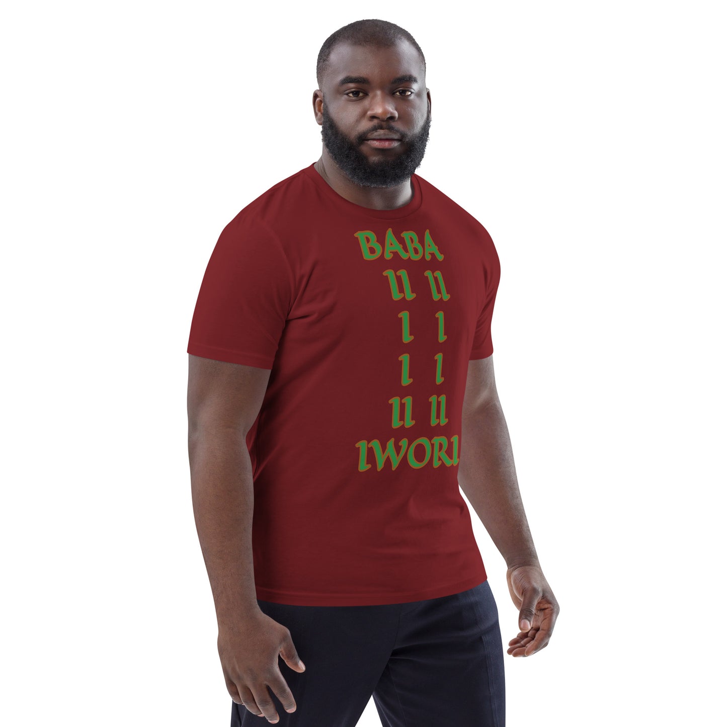 Baba Iwori Isese Unisex organic cotton t-shirt