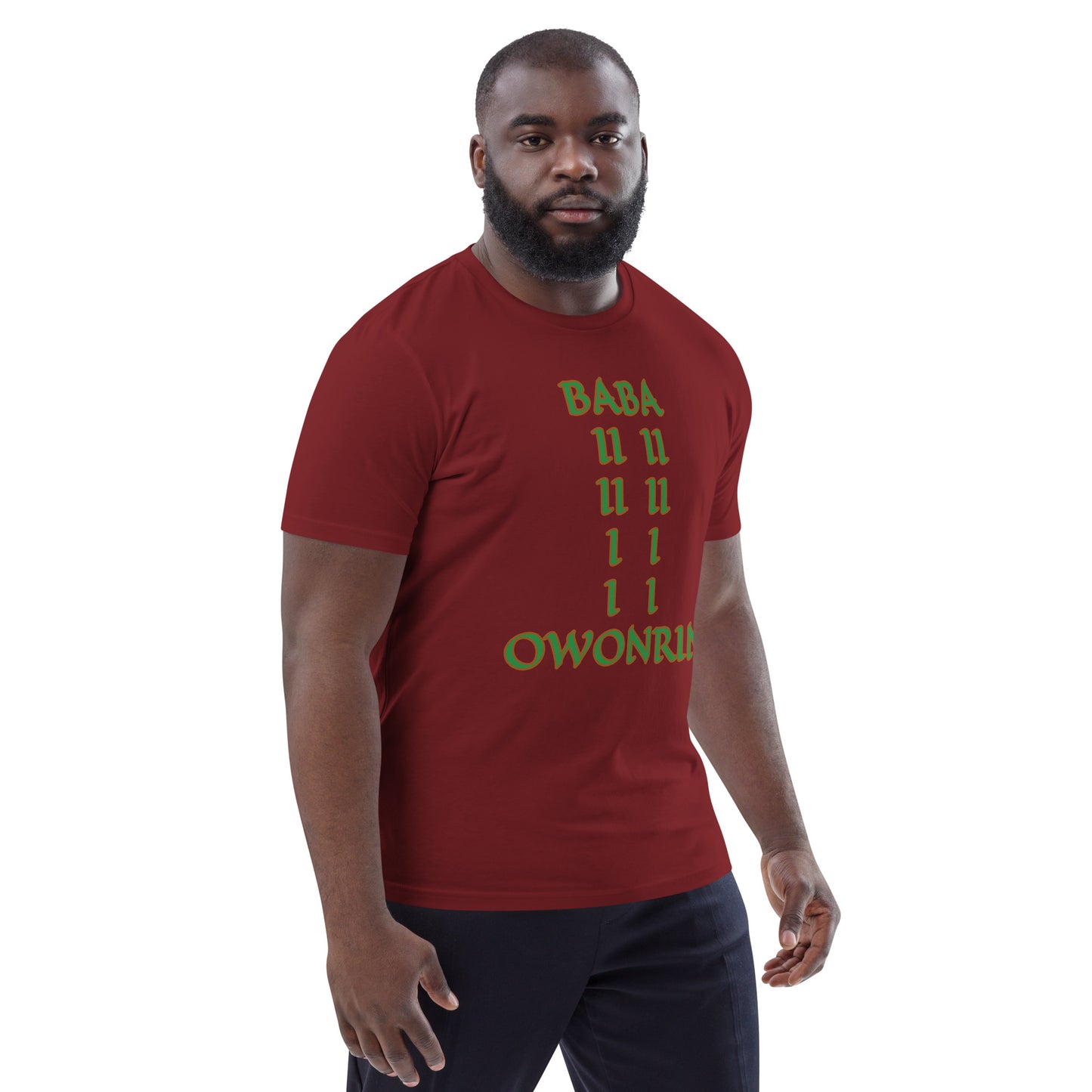 Baba Owonrin Isese Unisex organic cotton t-shirt