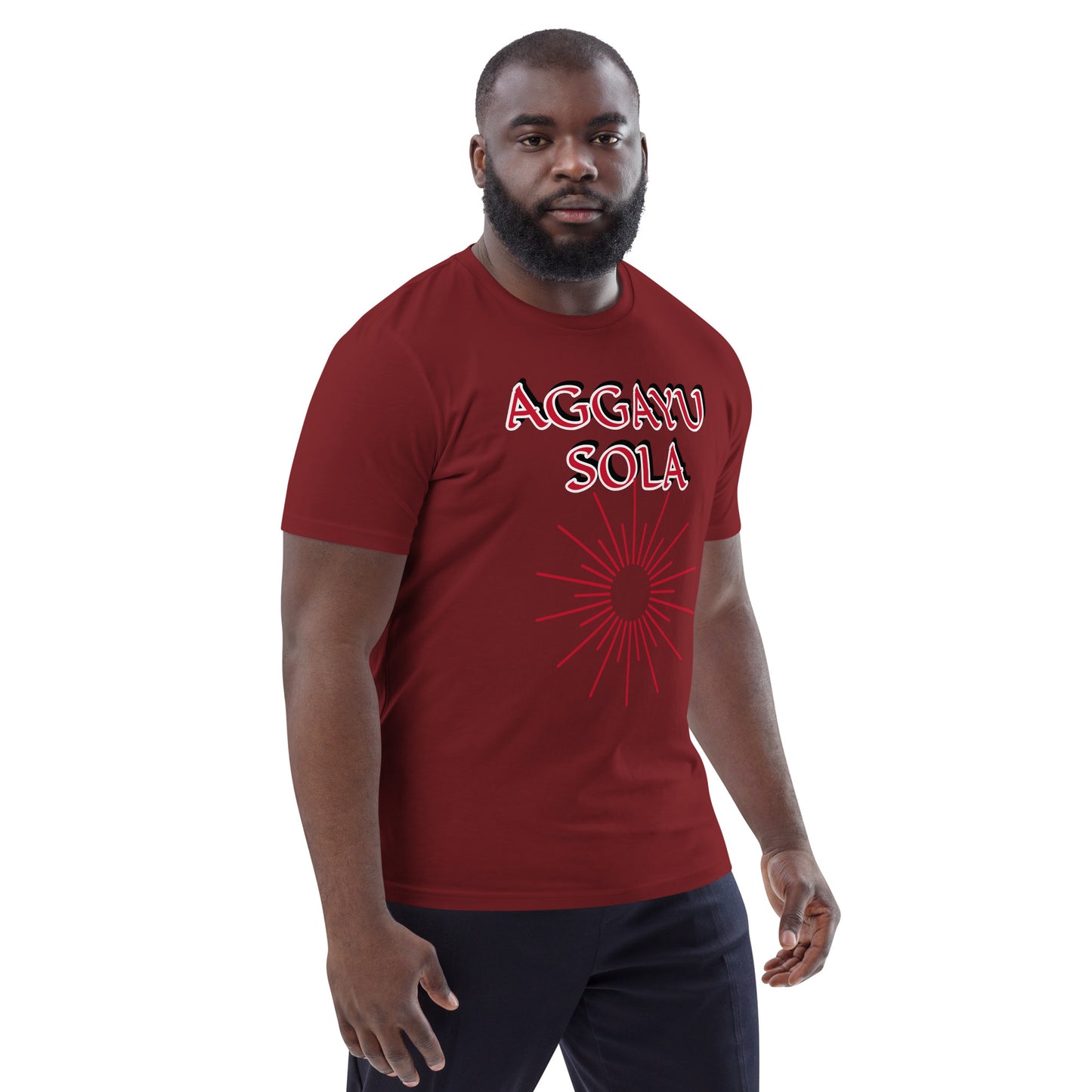 Aggayu Sola 1 Unisex organic cotton t-shirt