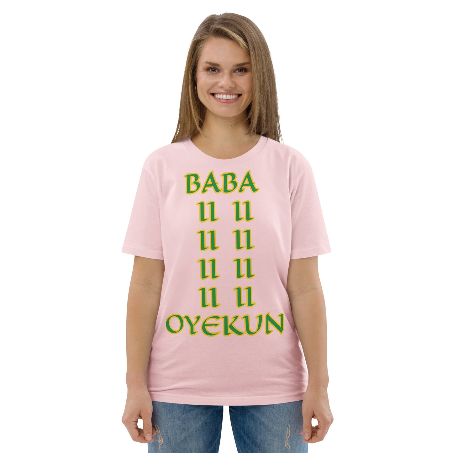 Baba Oyekun Lucumi Unisex organic cotton t-shirt