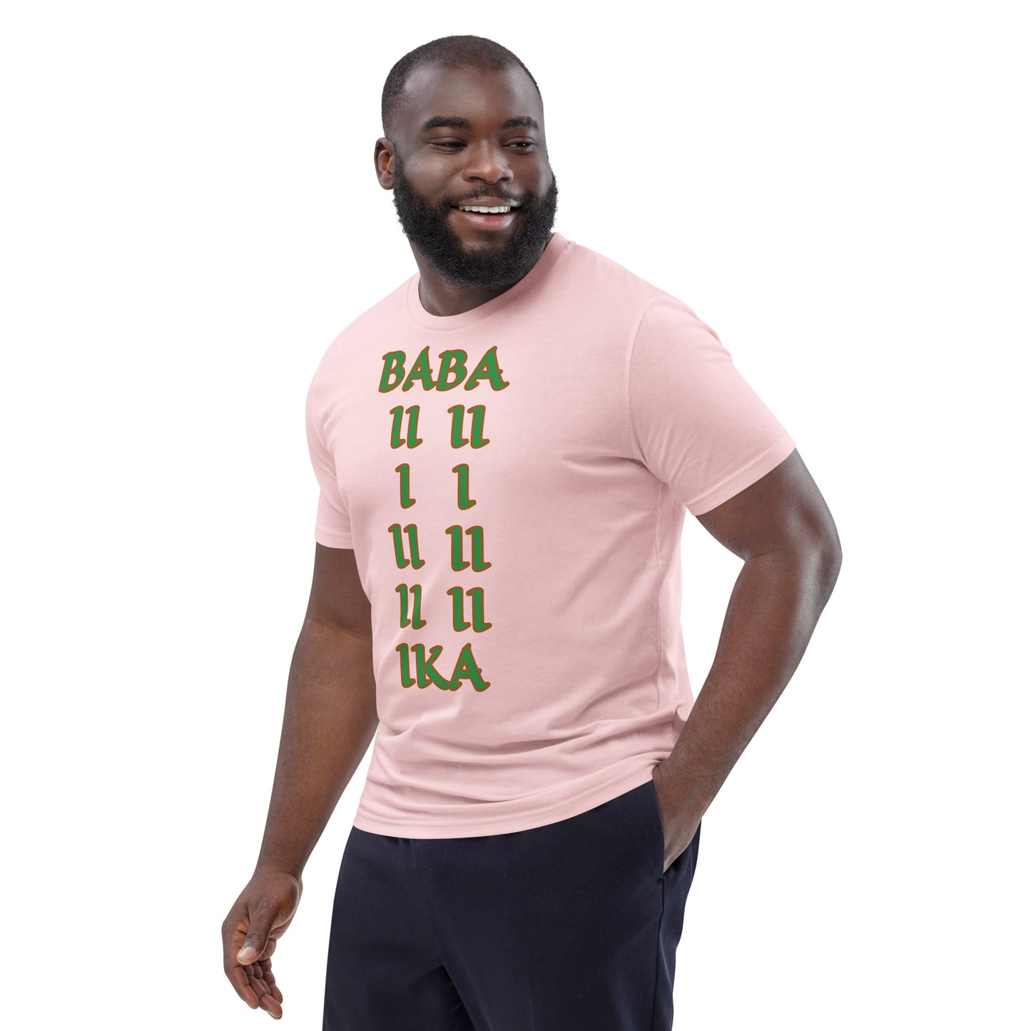 Baba Ika Isese Unisex organic cotton t-shirt