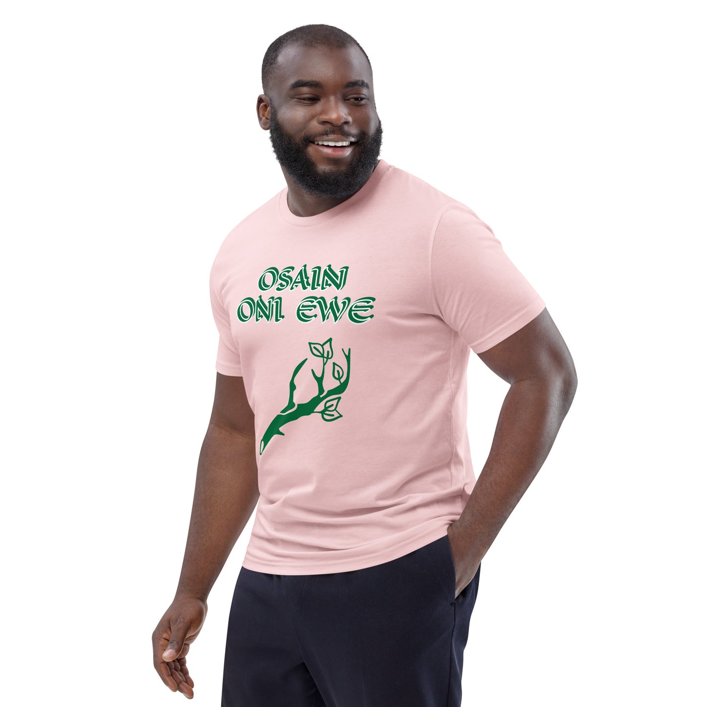 Osain Lucumi Green Unisex organic cotton t-shirt