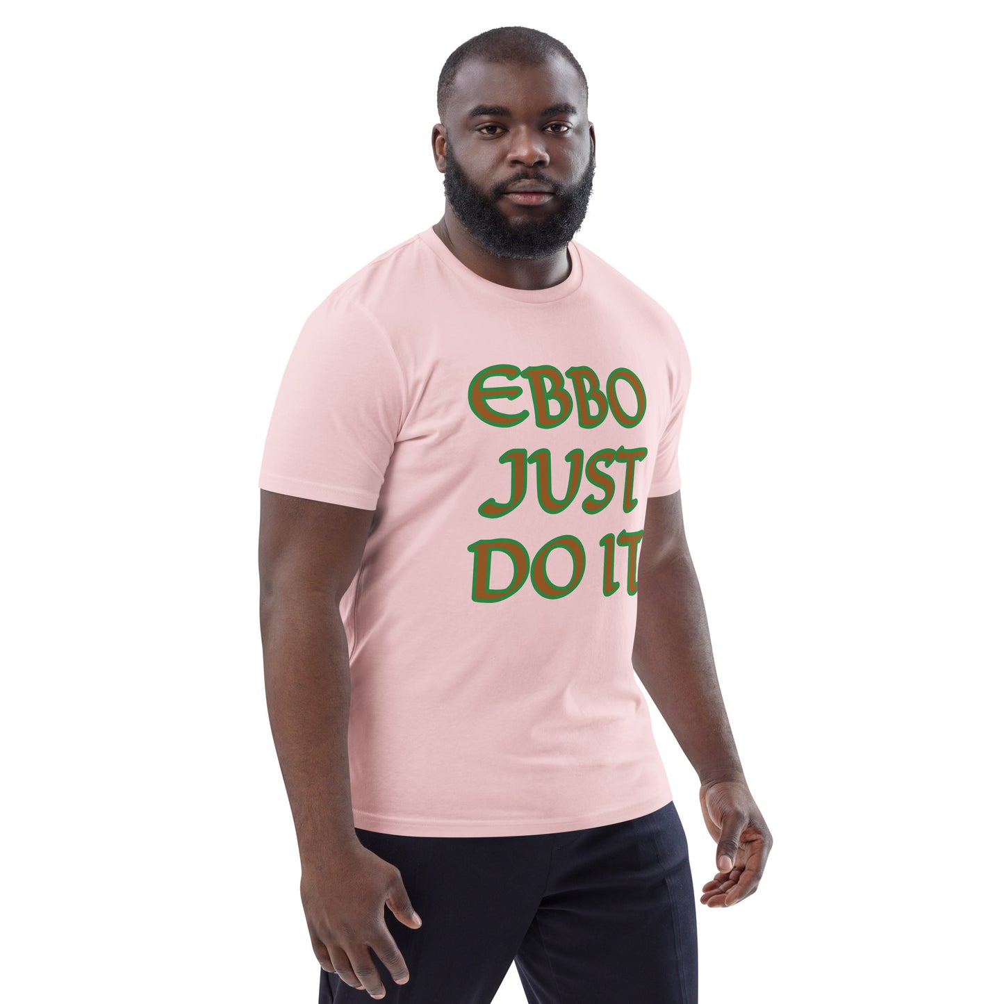 Ebbo Just Do It Isese reverse Unisex organic cotton t-shirt