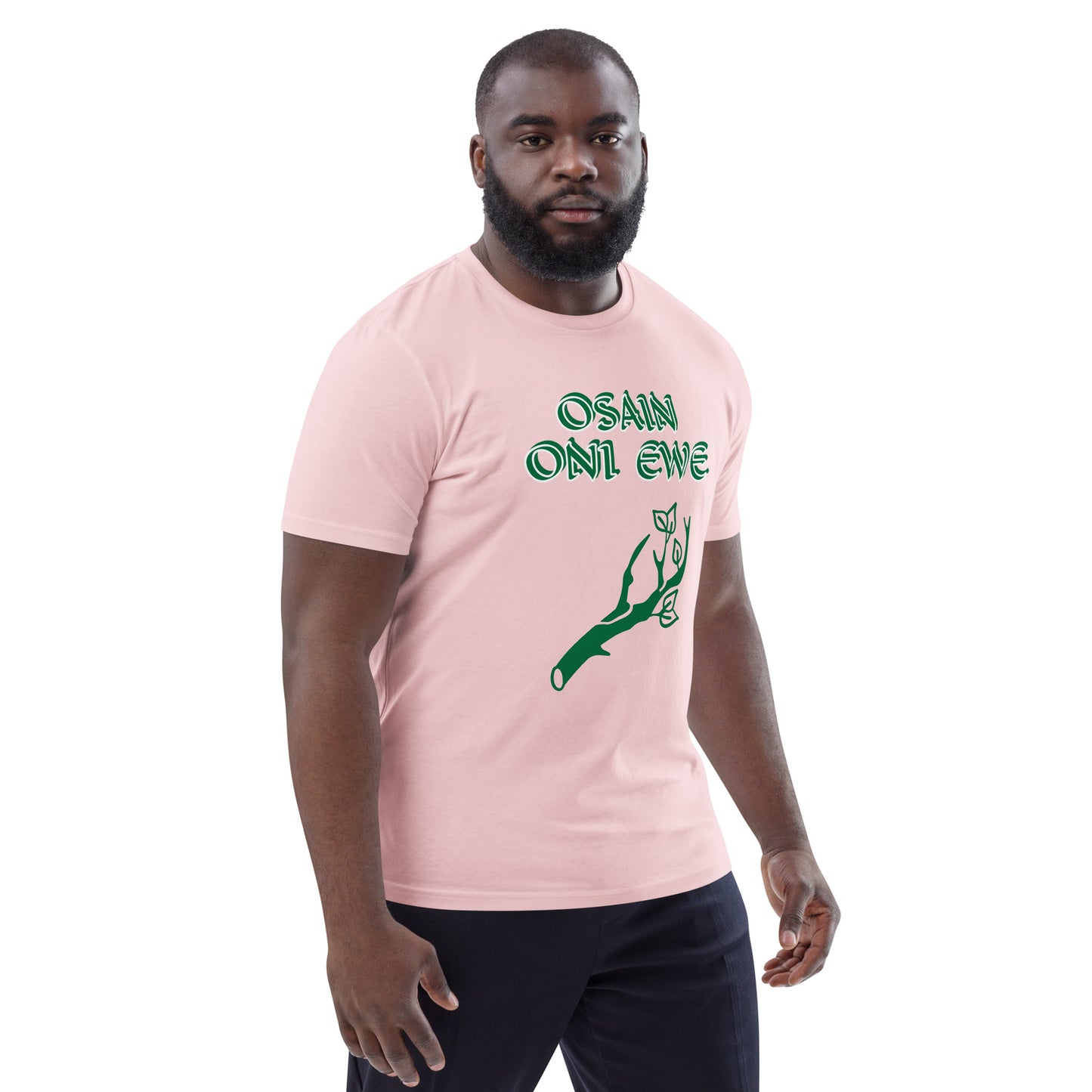 Osain Lucumi Green Unisex organic cotton t-shirt