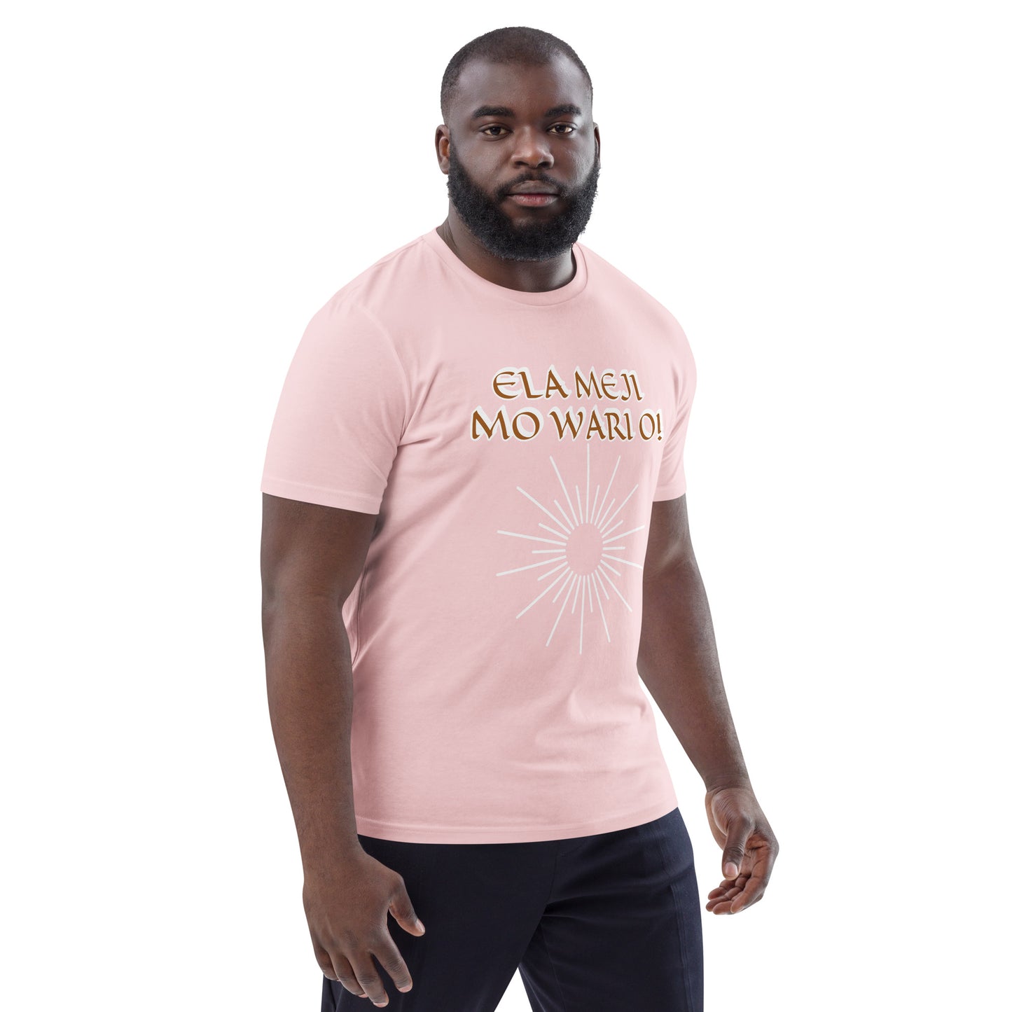 ELA Meji Reverse Unisex organic cotton t-shirt