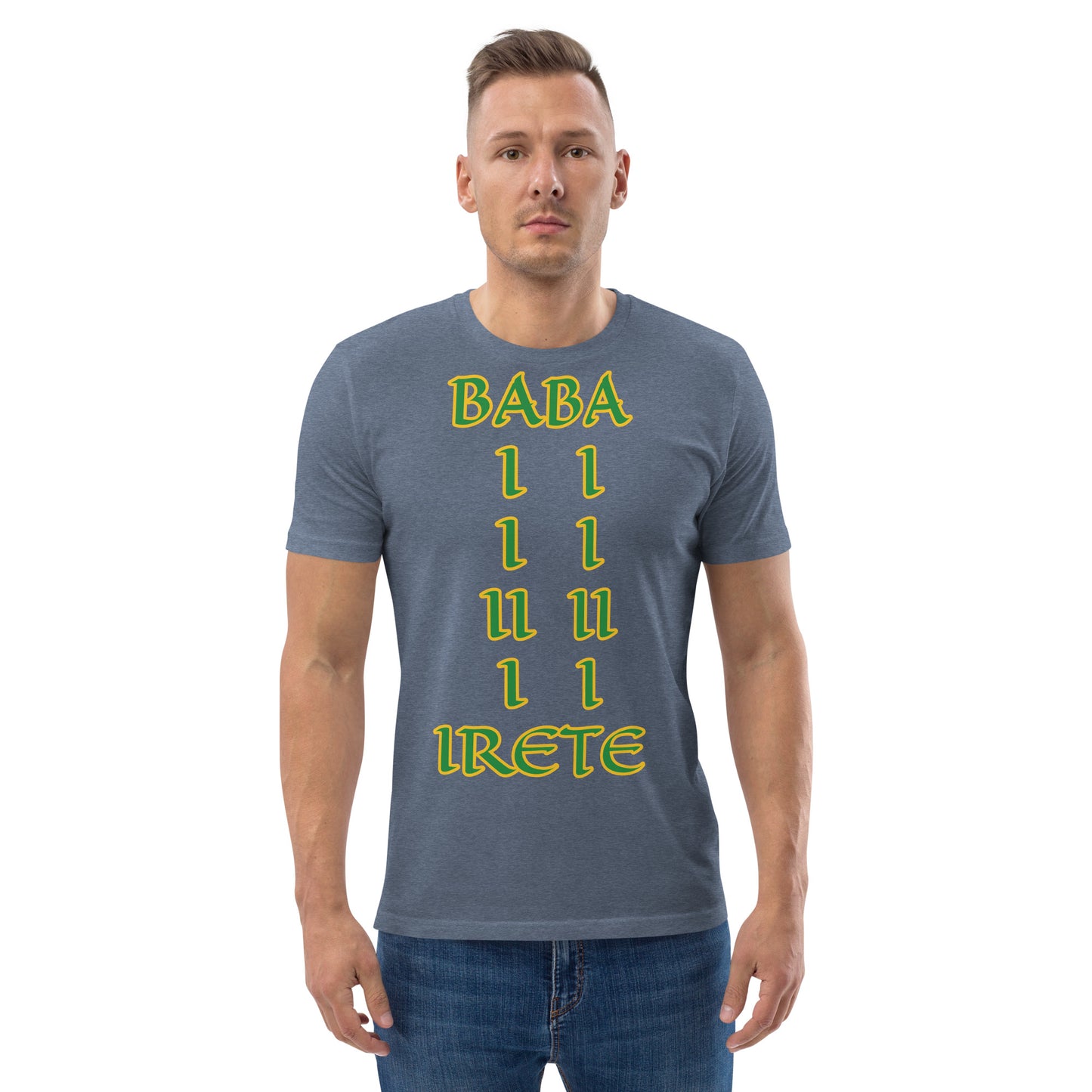 Baba Irete Lucumi Unisex organic cotton t-shirt