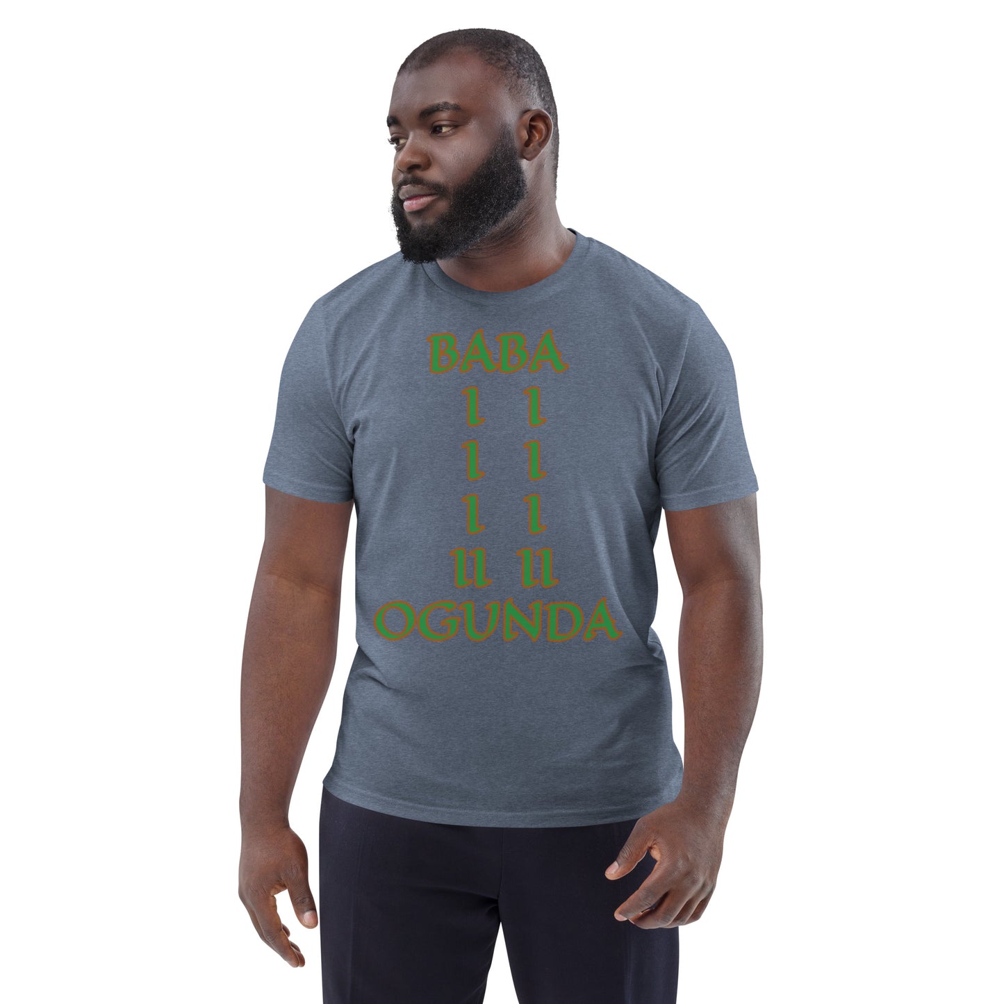 Baba Ogunda Isese Unisex organic cotton t-shirt