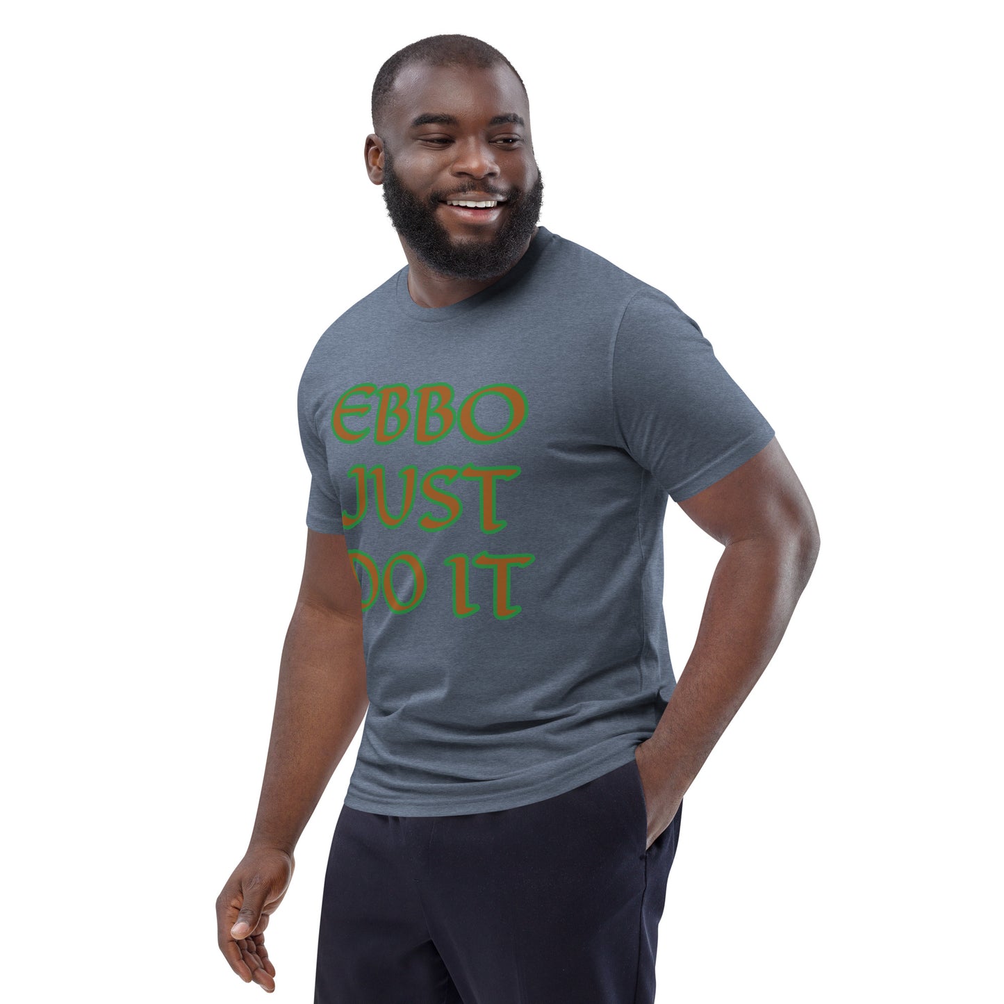 Ebbo Just Do It Isese reverse Unisex organic cotton t-shirt