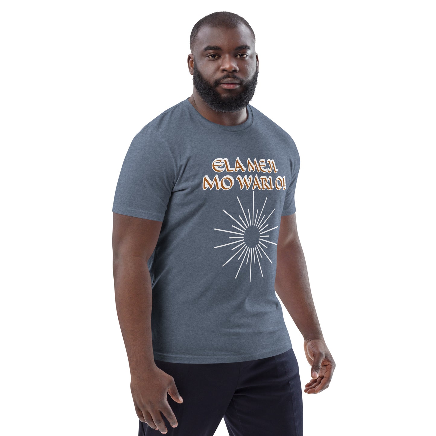 ELA Meji Reverse Unisex organic cotton t-shirt