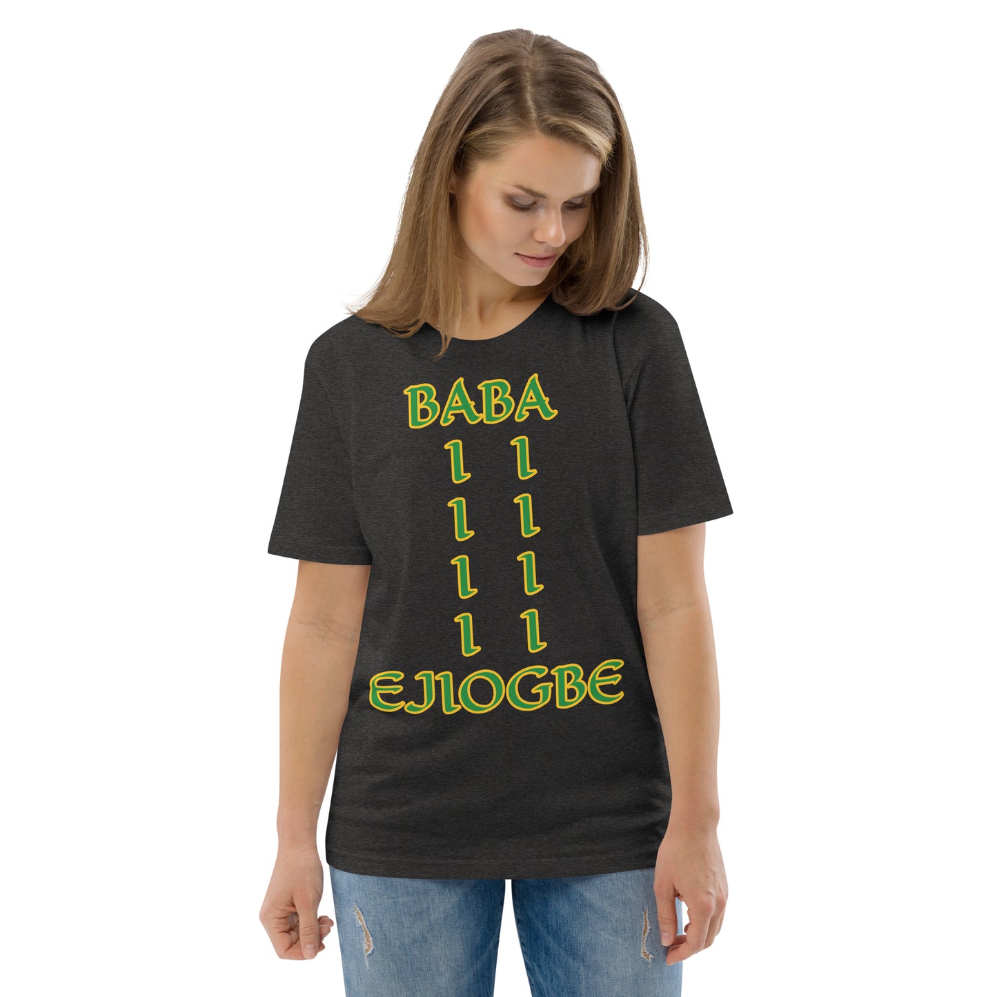 Baba EjiOgbe Lucumi Unisex organic cotton t-shirt