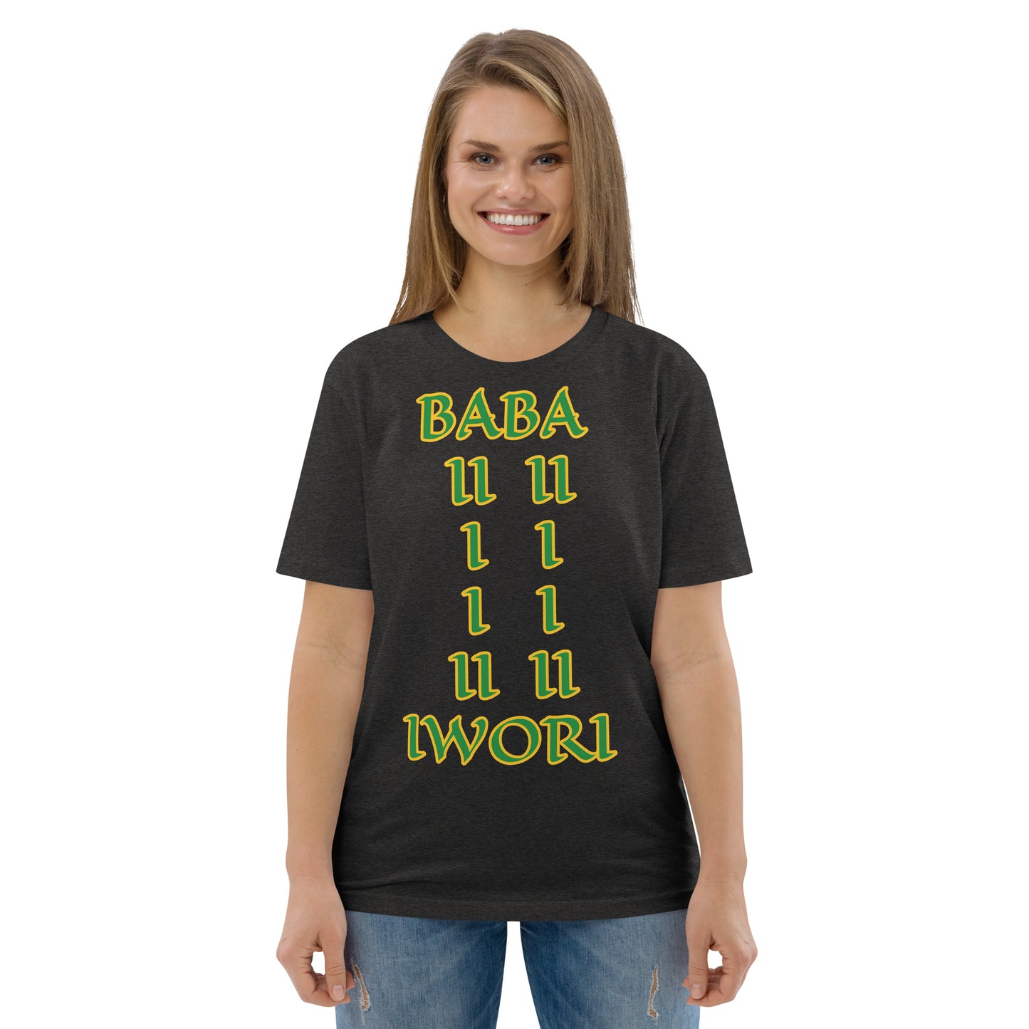 Baba Iwori Lucumi Unisex organic cotton t-shirt