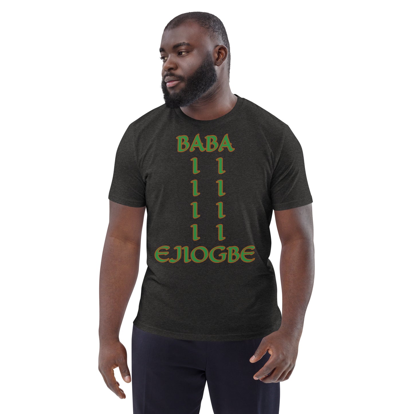 Baba EjiOgbe Isese Unisex organic cotton t-shirt