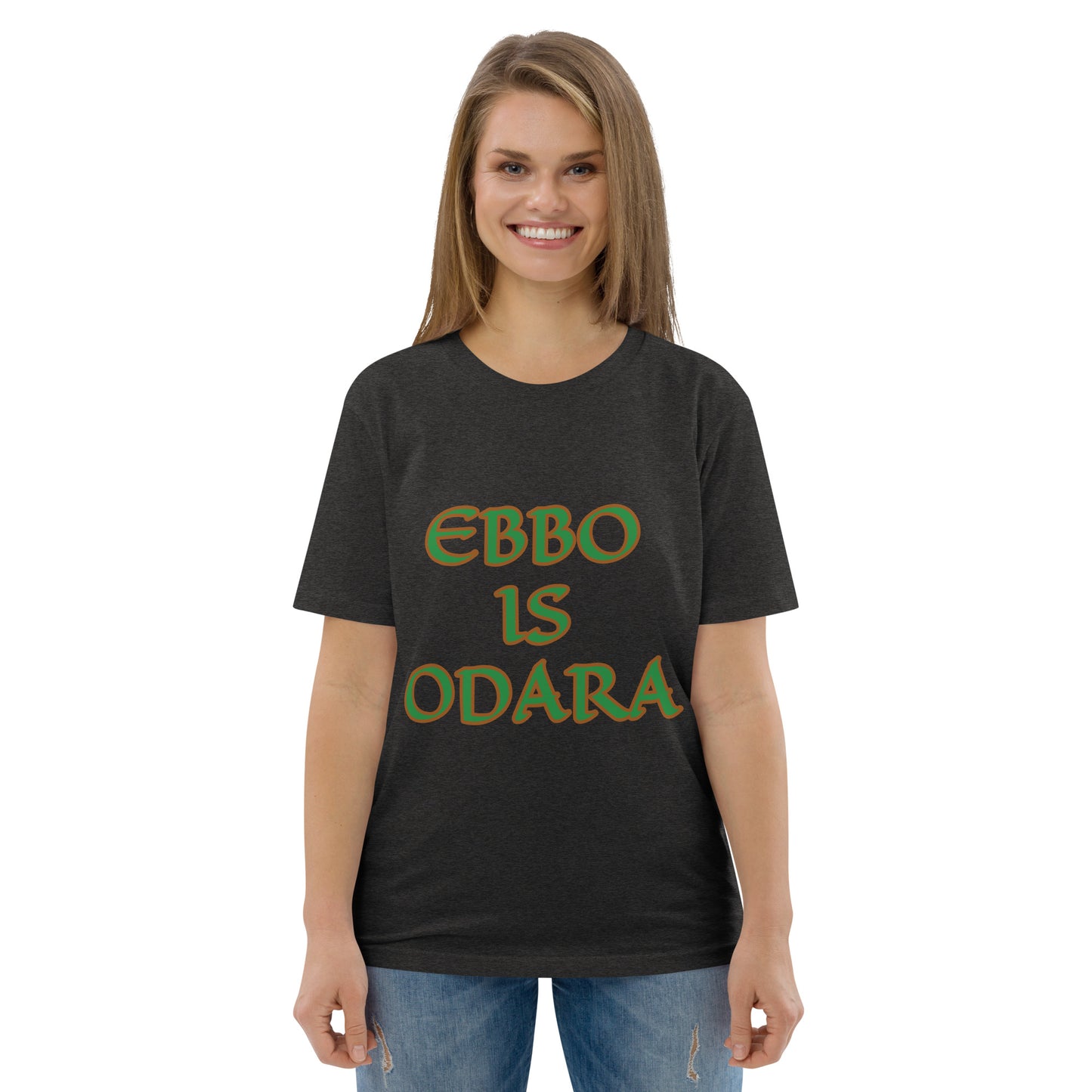 Ebbo is Odara Isese Unisex organic cotton t-shirt