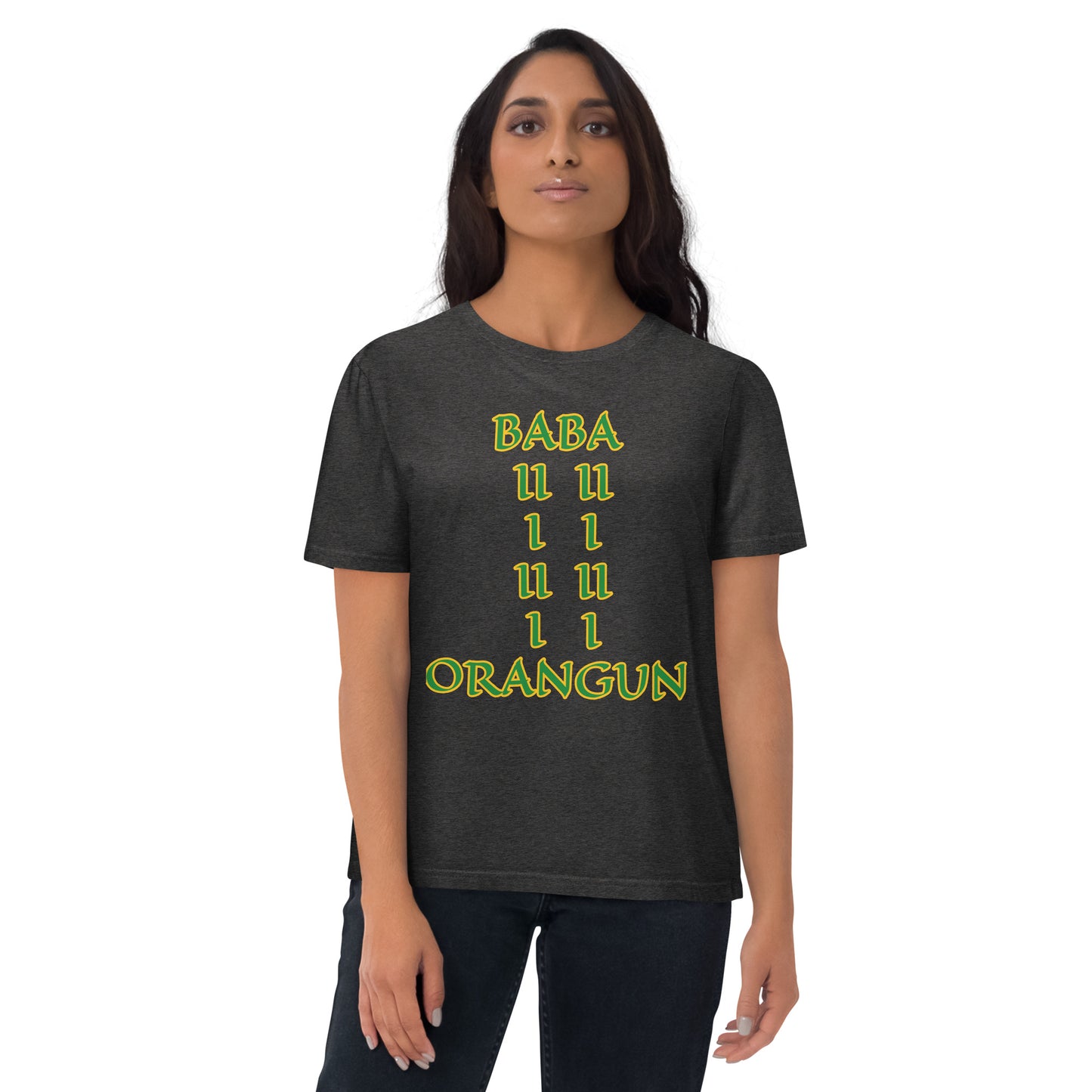 Baba Orangun Lucumi Unisex organic cotton t-shirt