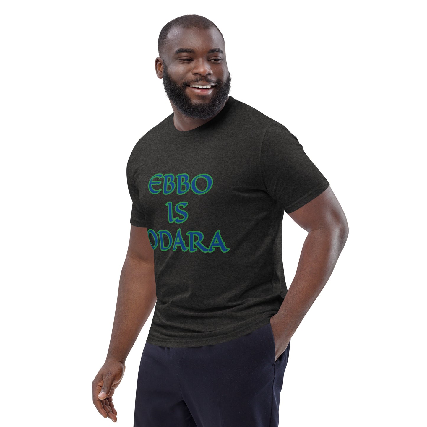 Ebbo is Odara Blue Unisex organic cotton t-shirt