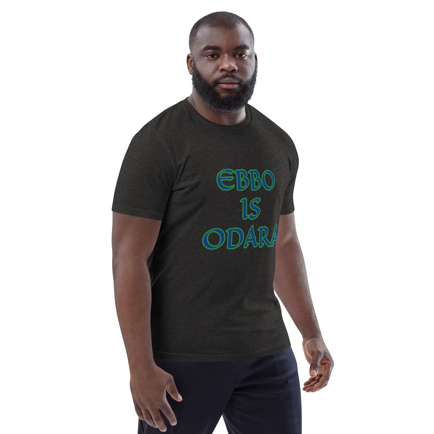 Ebbo is Odara Blue Unisex organic cotton t-shirt