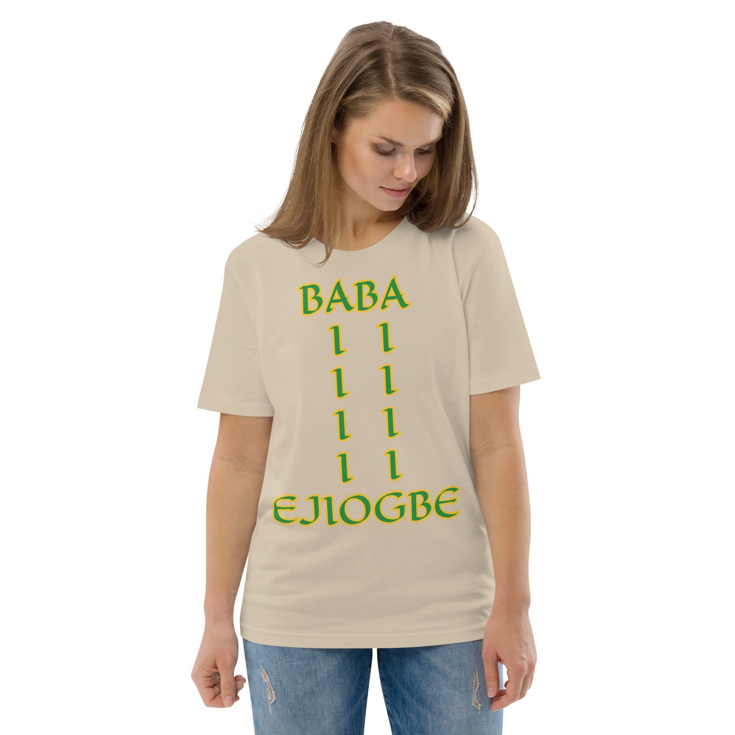 Baba EjiOgbe Lucumi Unisex organic cotton t-shirt